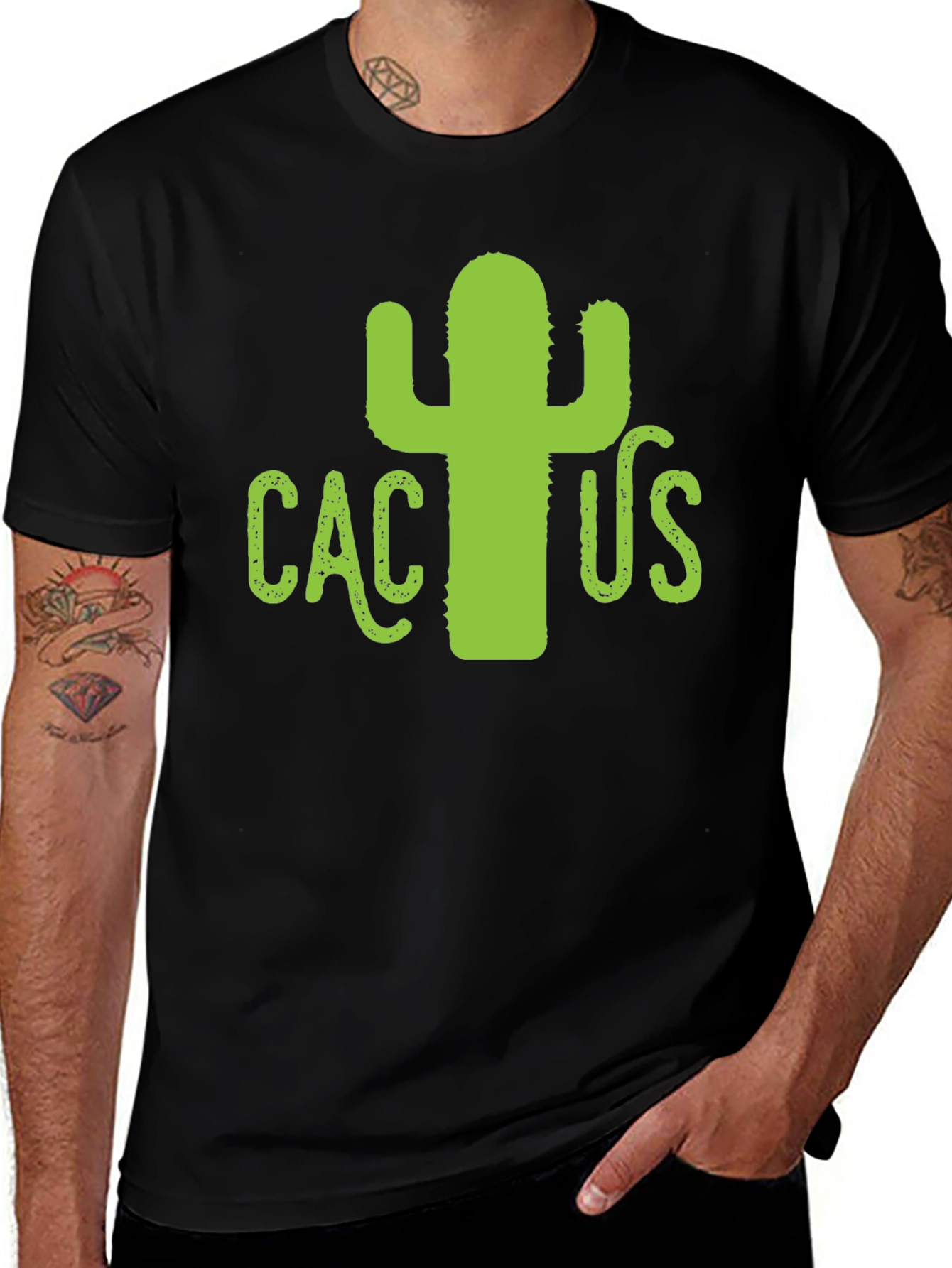 Variant 4 of Cactus Graphic Print Tee