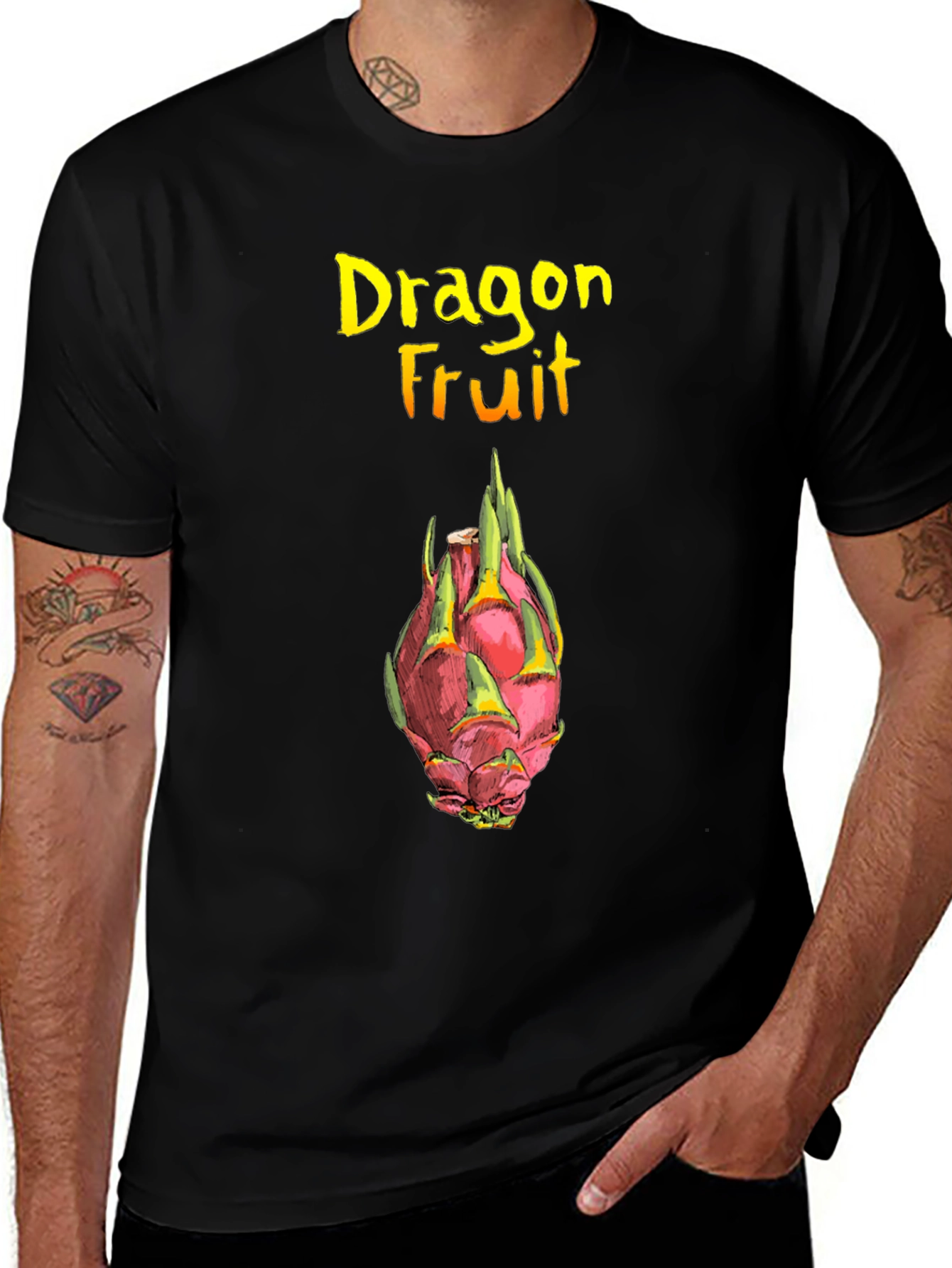 Dragon Fruit Graphic Tee - Exotic Fruit T-Shirt