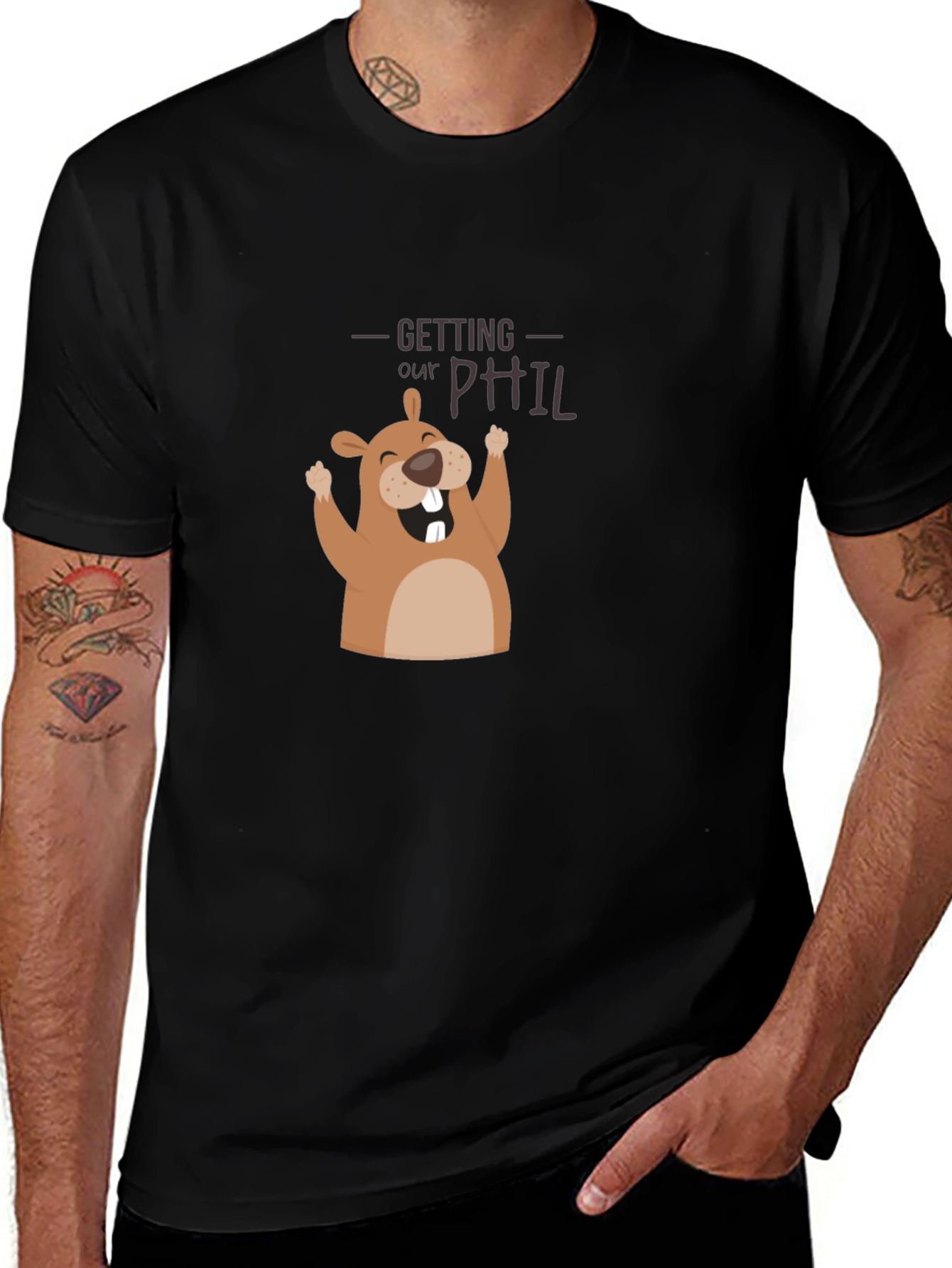 Groundhog Day "Getting Our Phil" T-Shirt