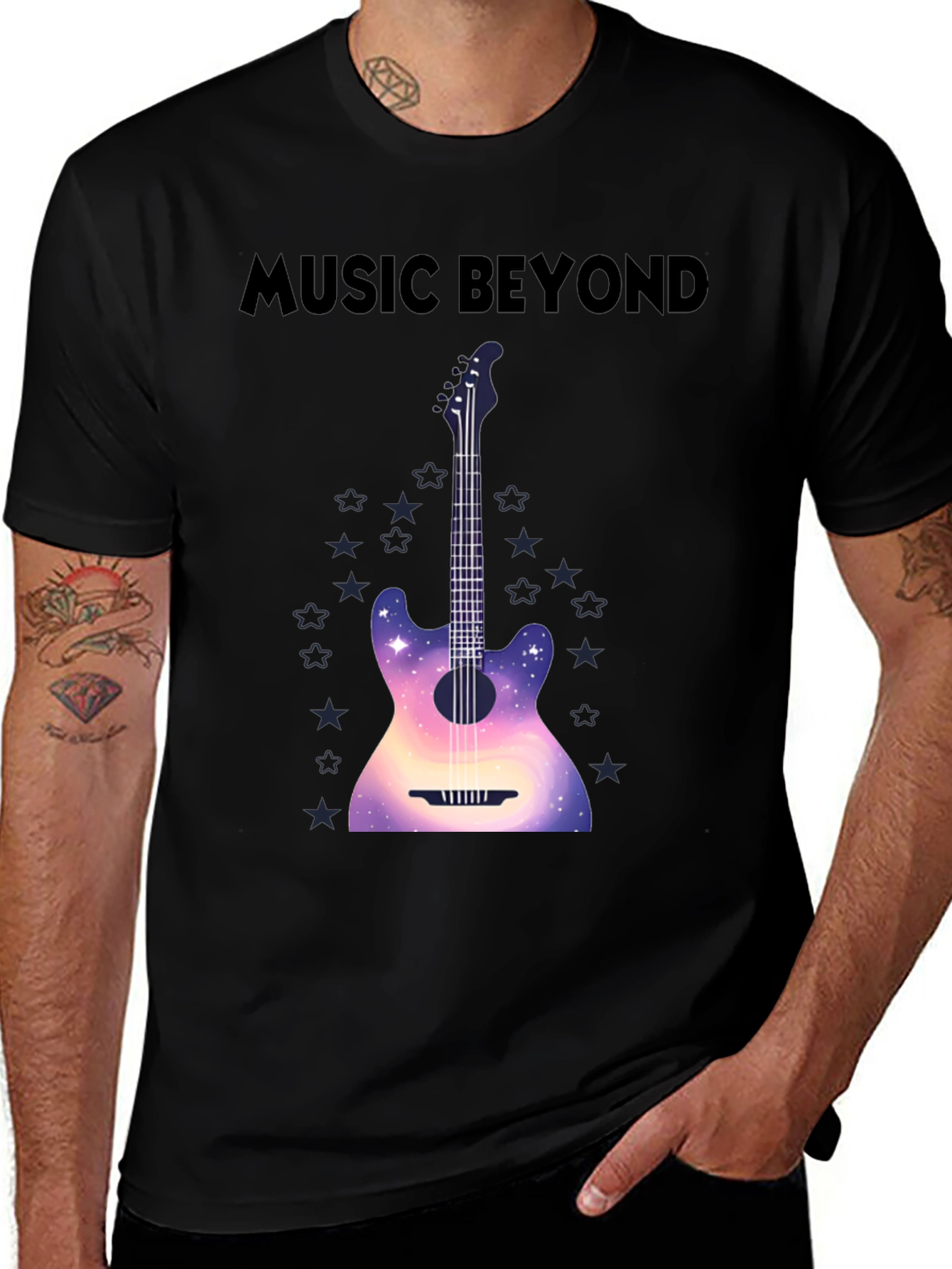 Variant 22 of Music Beyond Guitar Graphic Tee