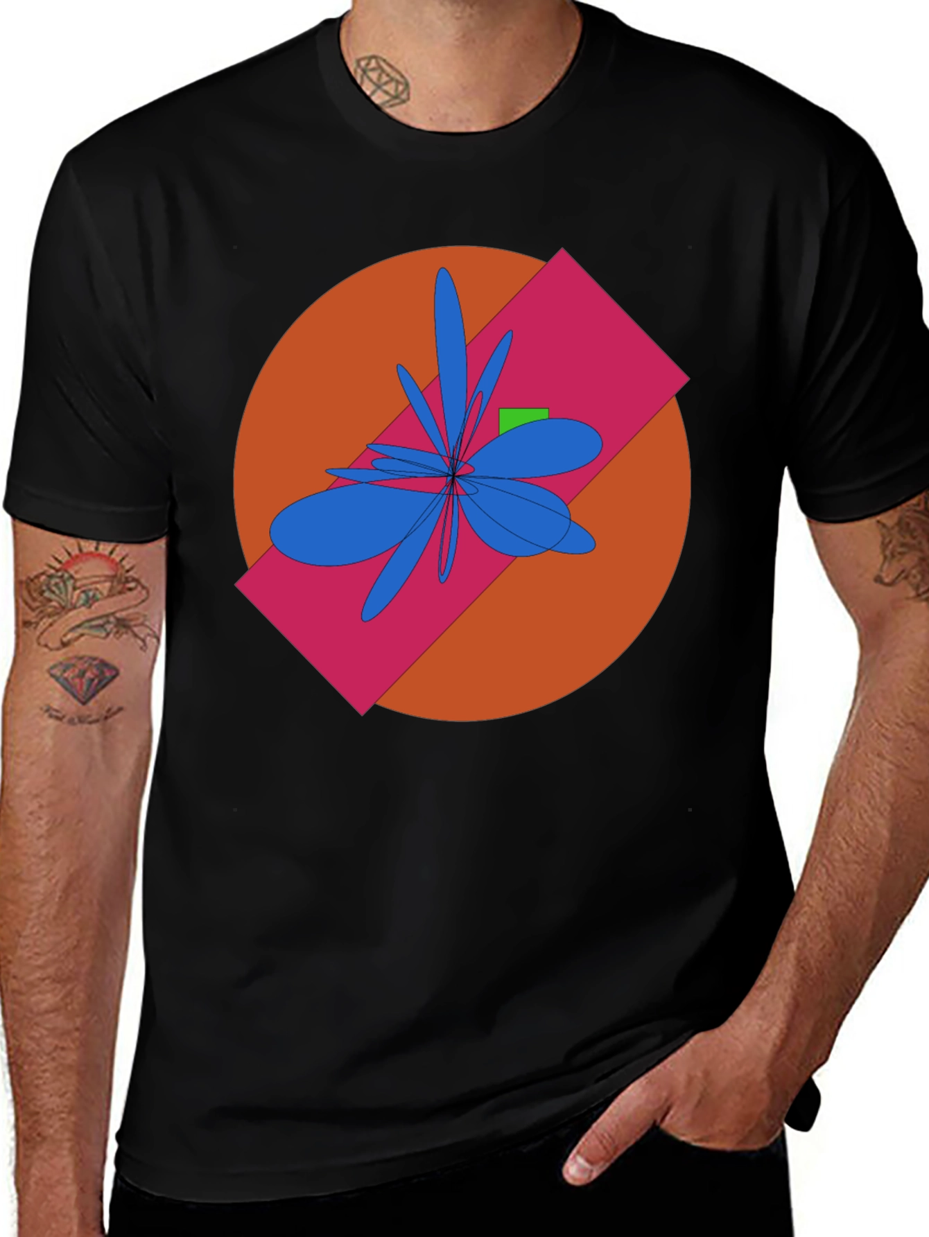 Variant 9 of Abstract Graphic Tee - Bold & Unique Design
