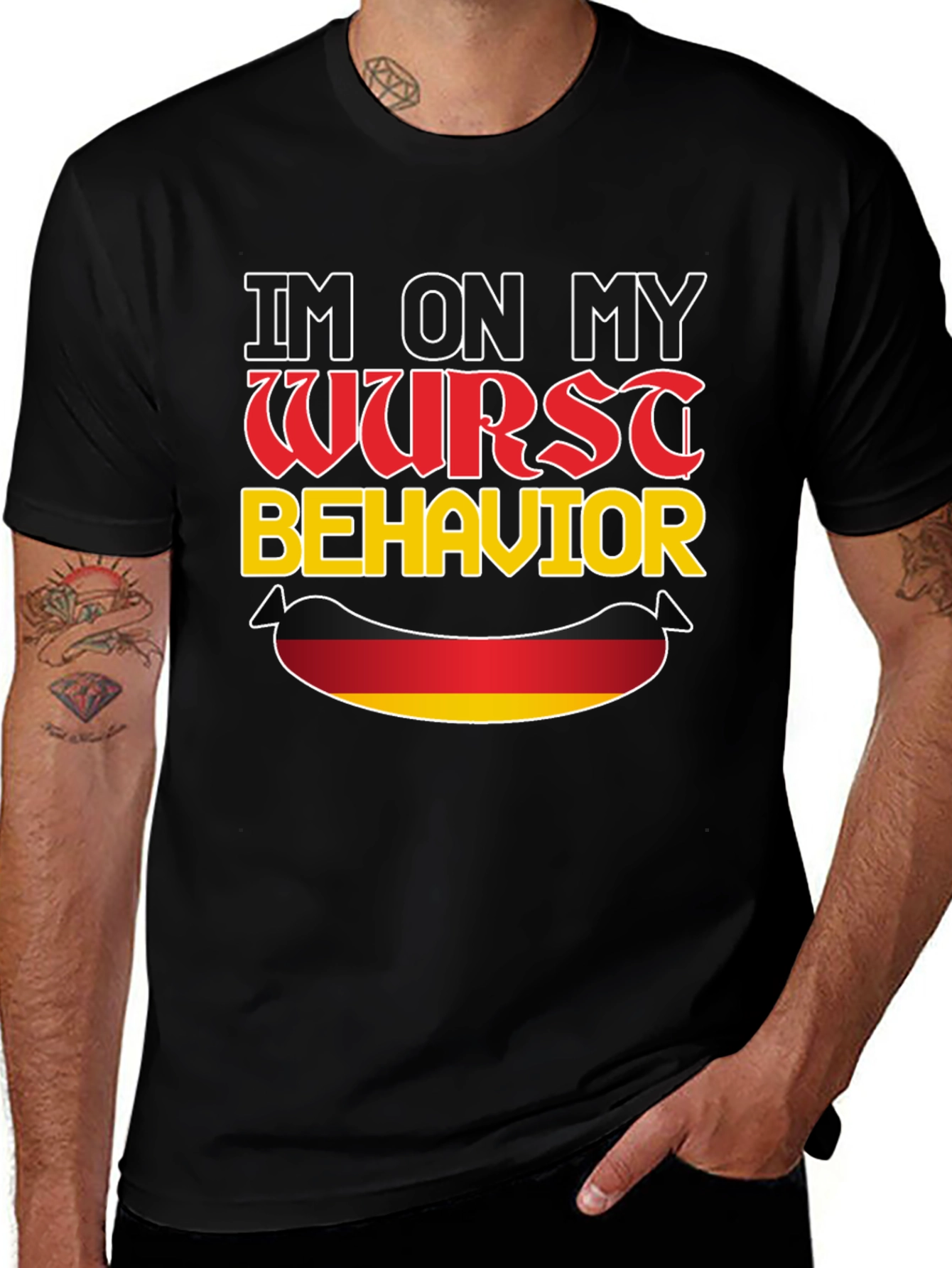 Variant 3 of Wurst Behavior Graphic Tee