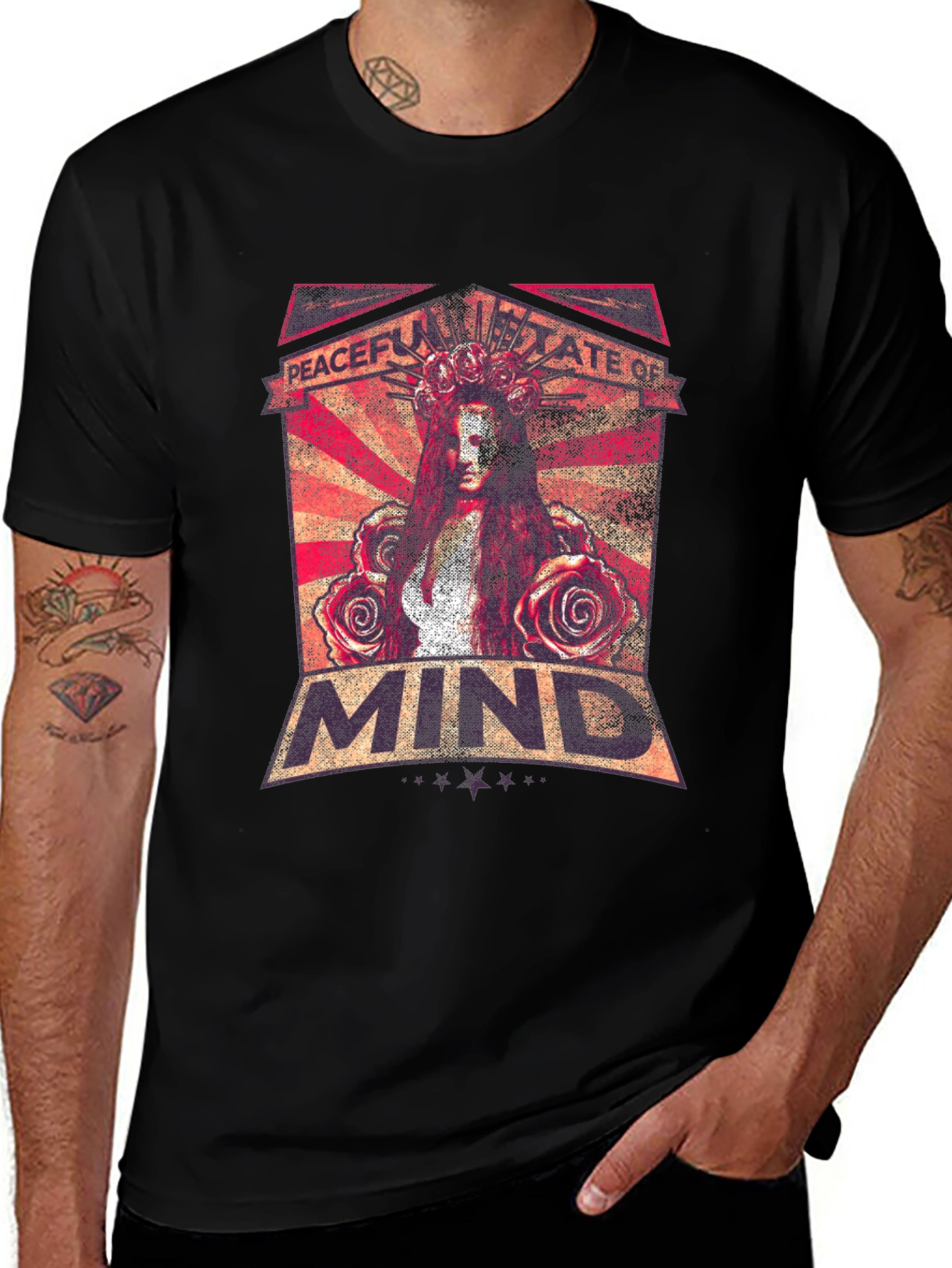 Variant 15 of Peaceful State of Mind Graphic Tee