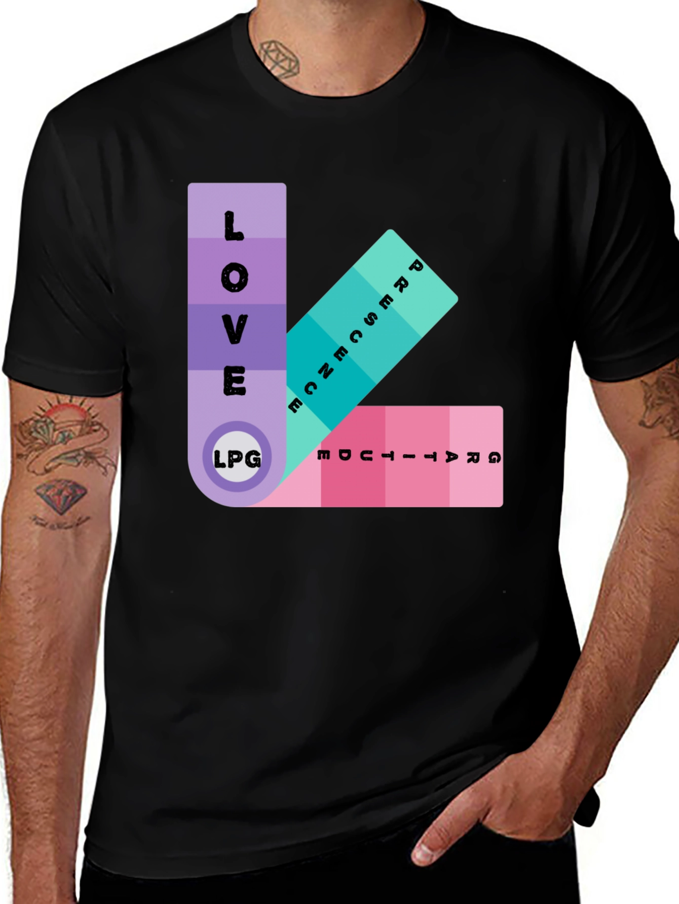 Variant 6 of Love, Presence, Gratitude T-Shirt