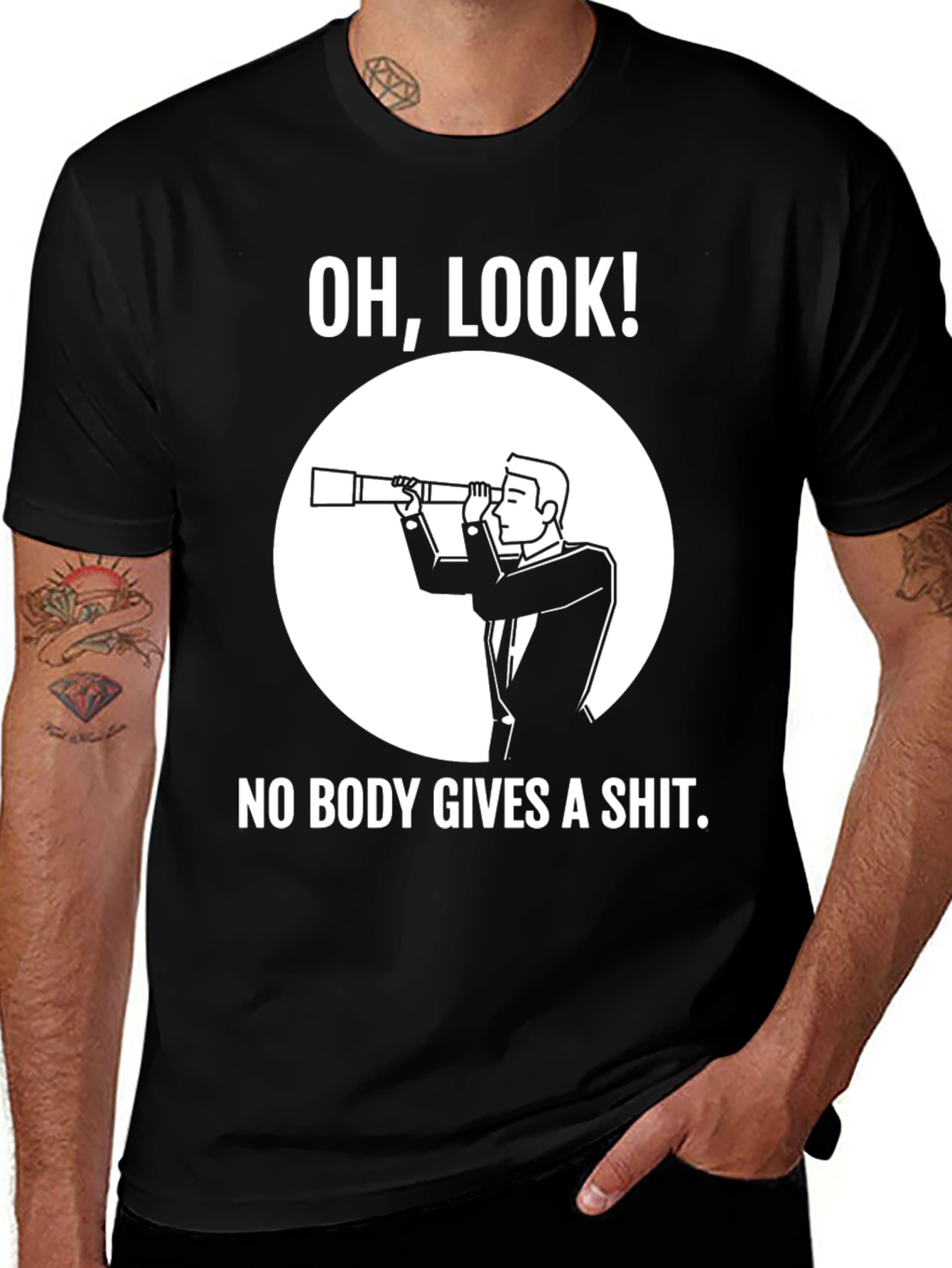 Variant 9 of Oh, Look! Funny Graphic T-Shirt