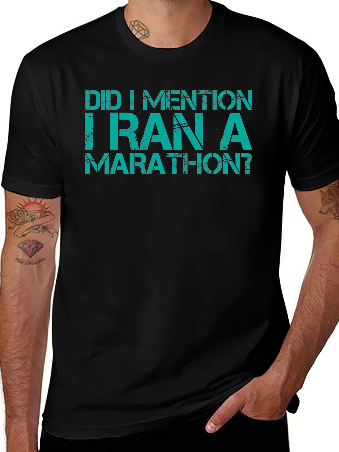 Variant 29 of Funny Marathon T-Shirt - "Did I Mention?"