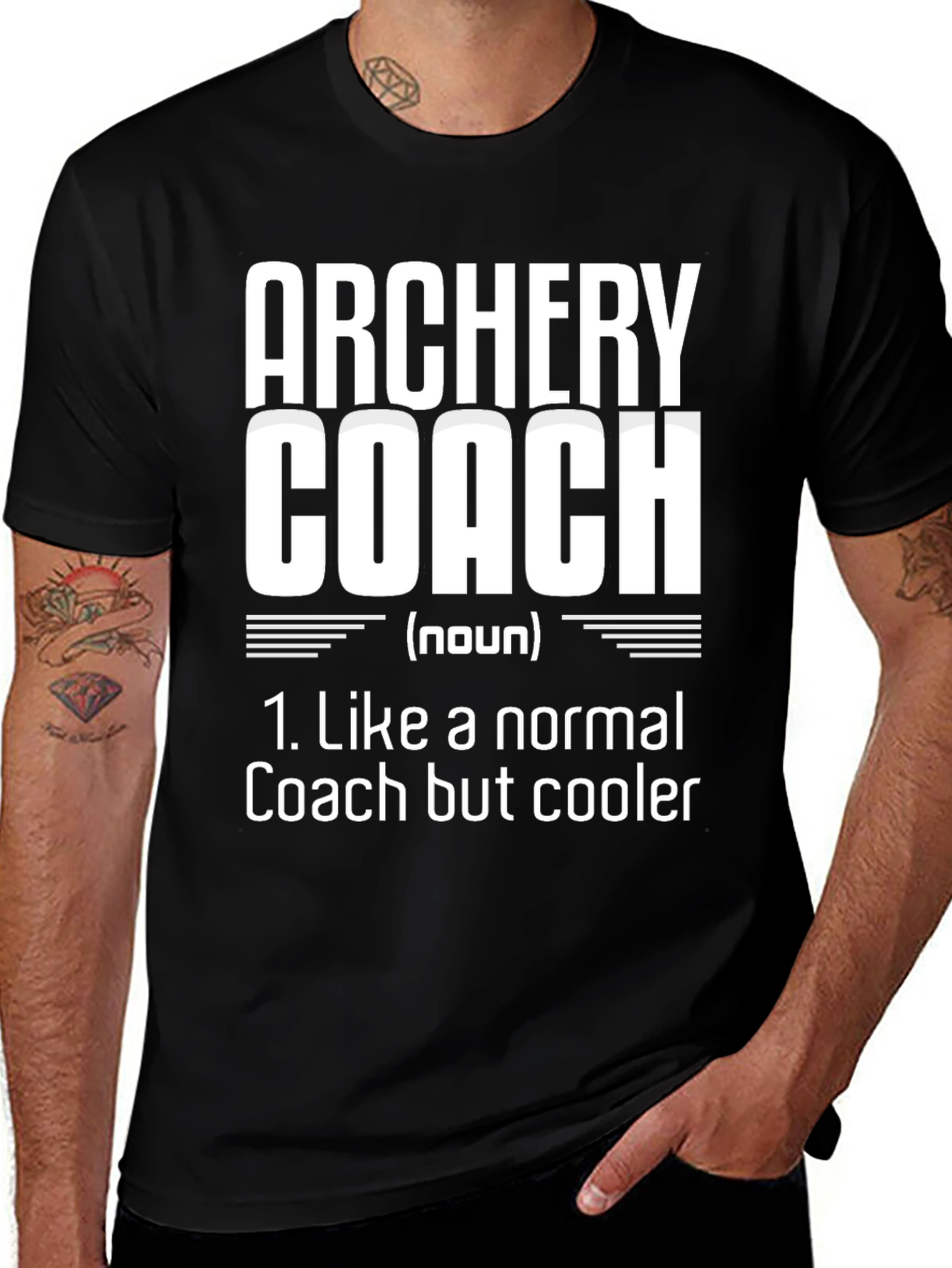 Archery Coach T-Shirt - Cool Coach Definition