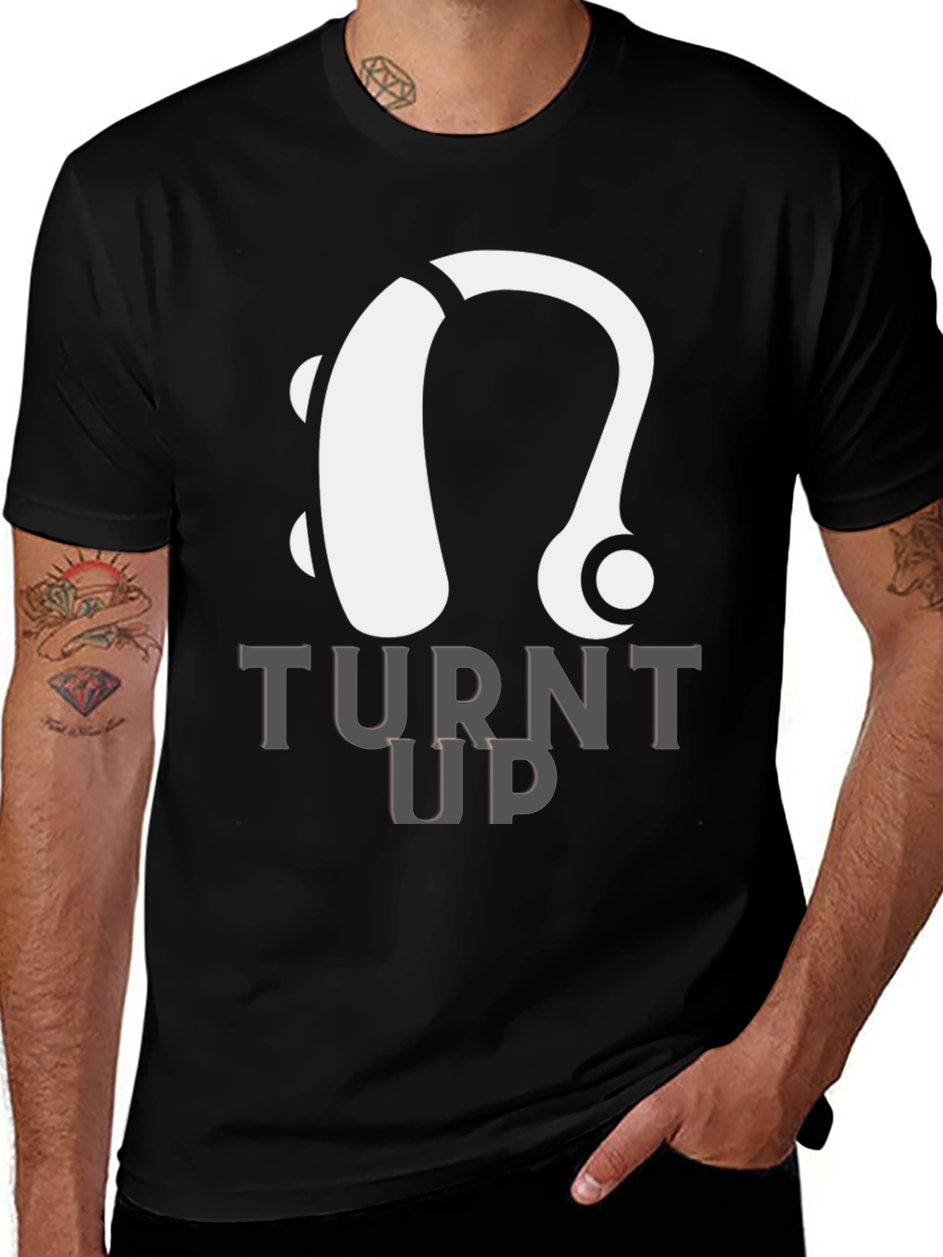 Turnt Up Hearing Aid T-Shirt