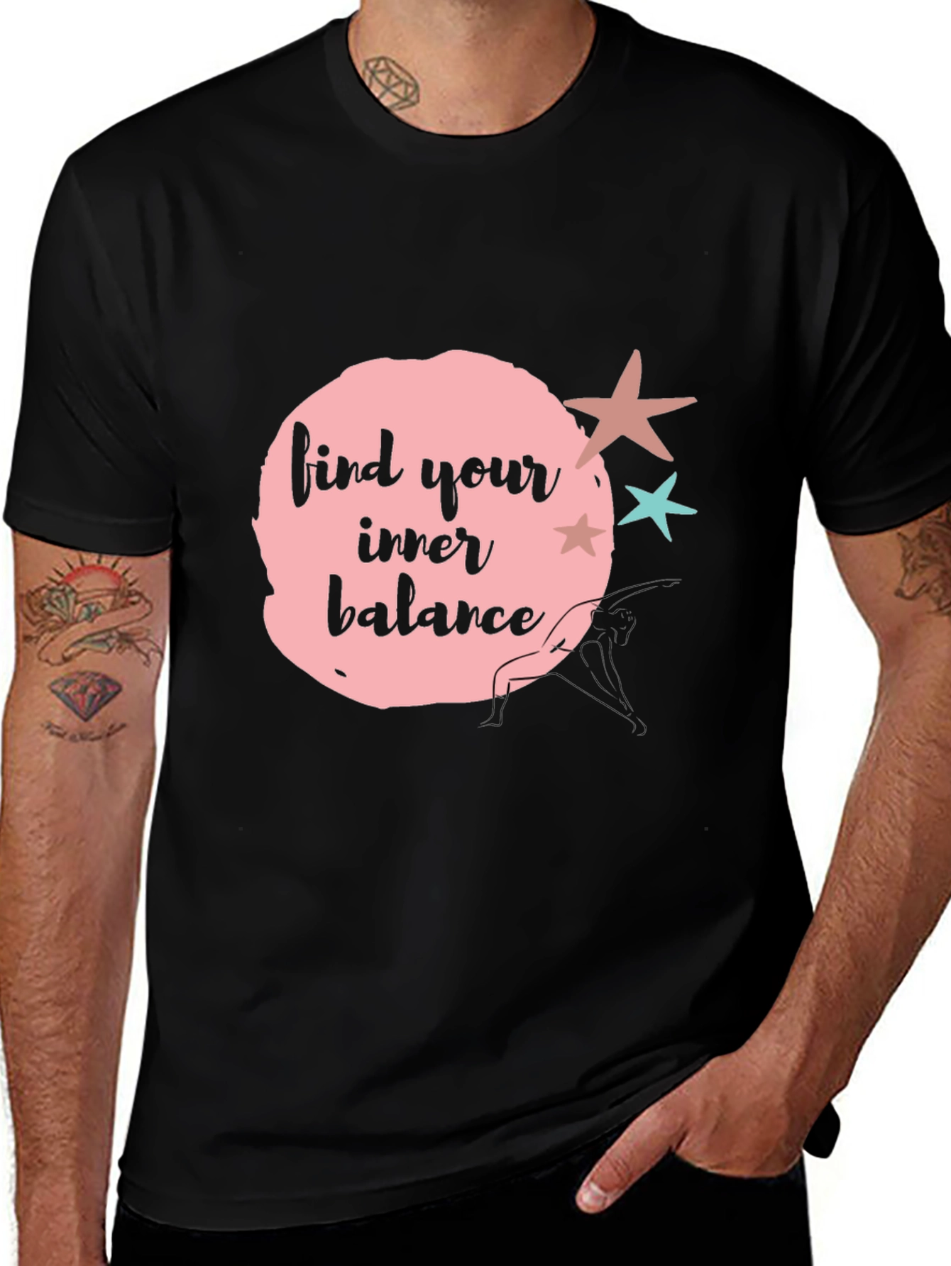 Variant 22 of Find Your Inner Balance Graphic T-Shirt