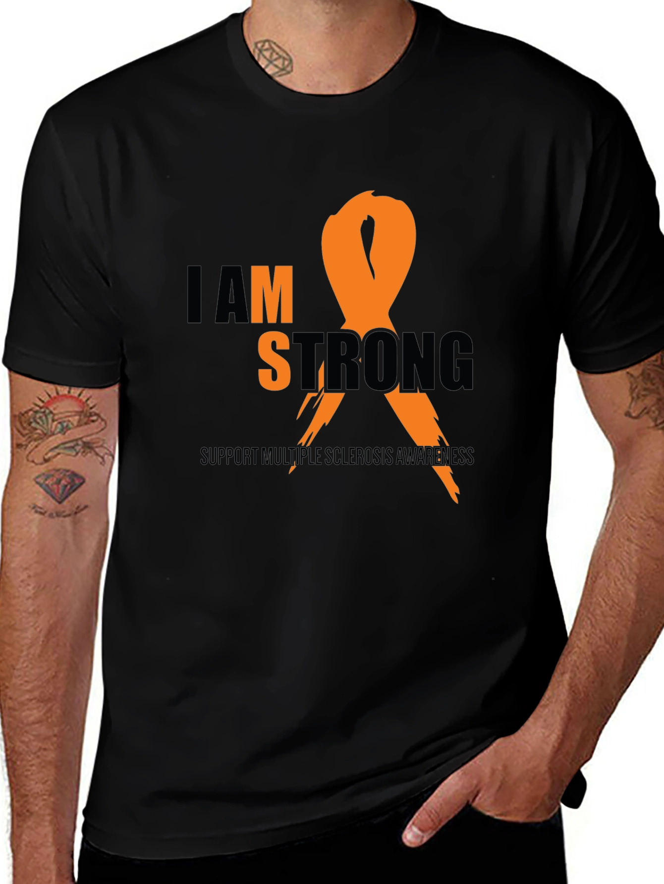 I AM STRONG MS Awareness T-Shirt