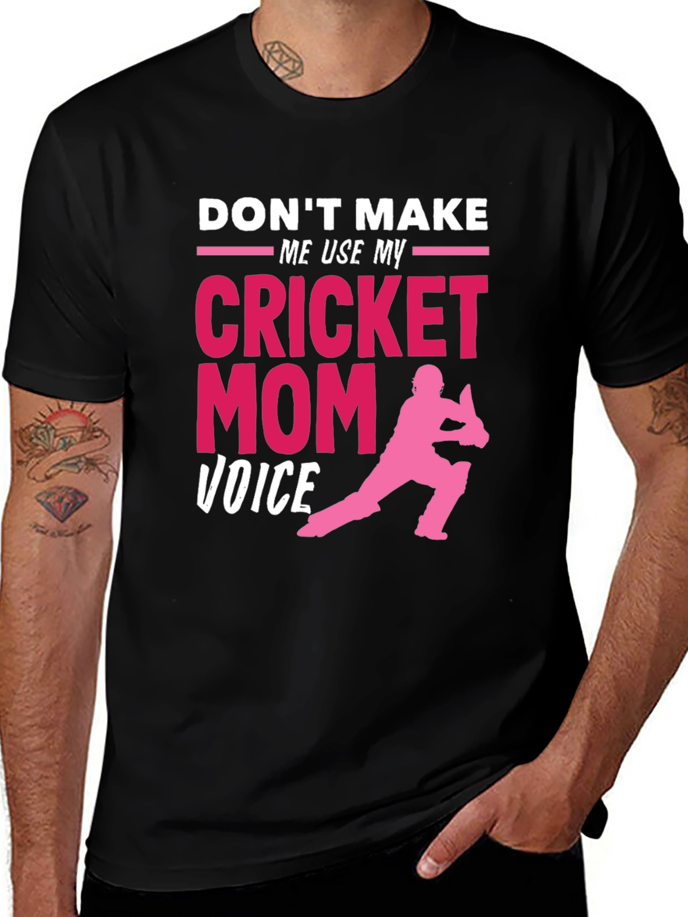 Cricket Mom T-Shirt - Funny Sports Tee
