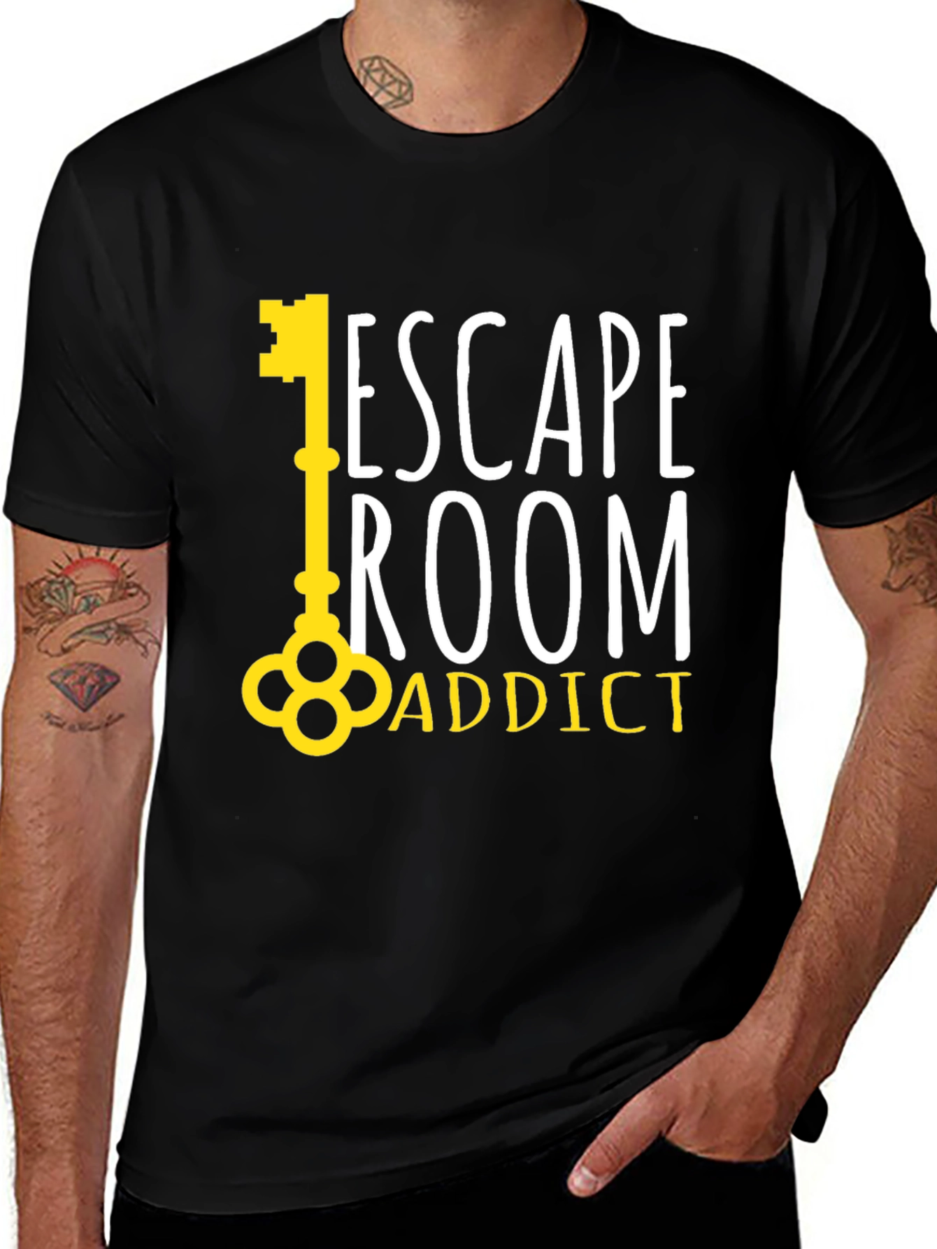 Variant 12 of Escape Room Addict Graphic T-Shirt