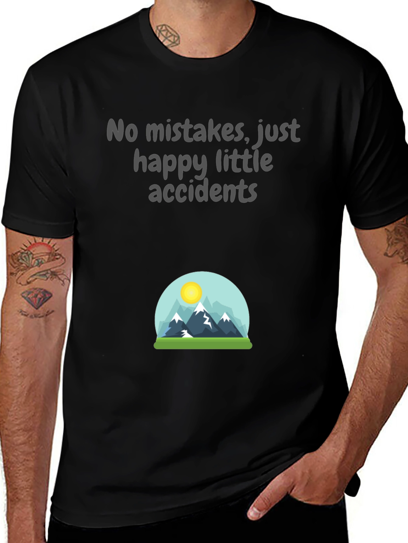Variant 5 of Happy Little Accidents Graphic T-Shirt