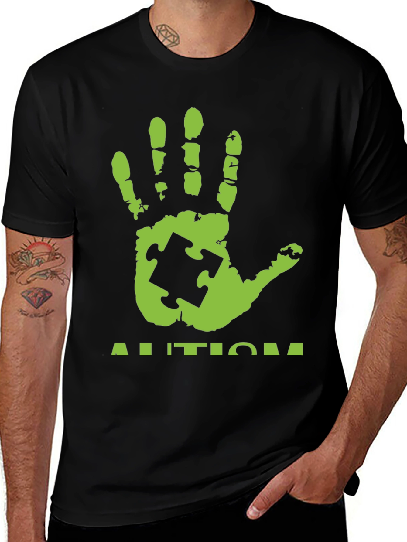 Autism Awareness Handprint T-Shirt