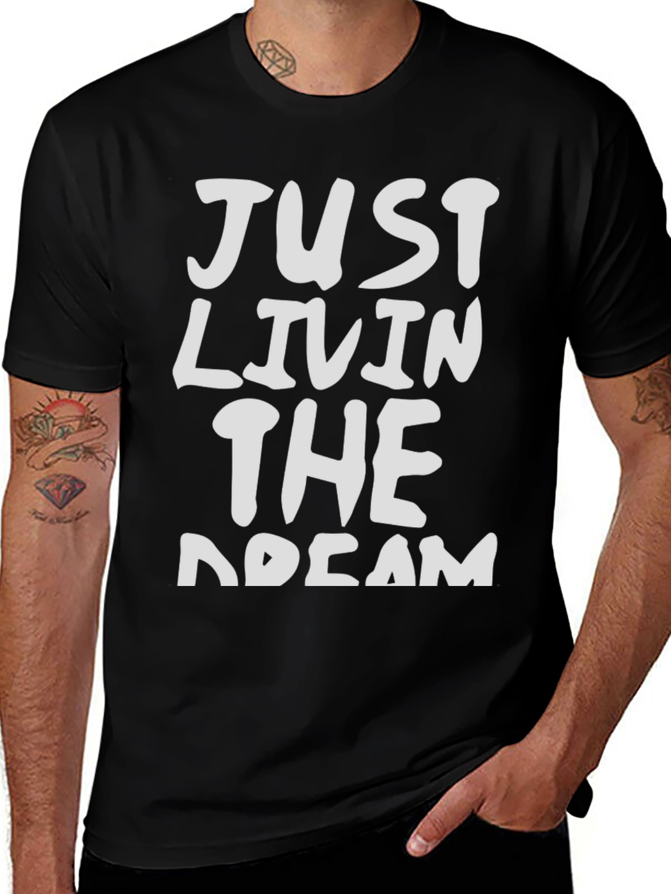 Variant 15 of Just Livin' the Dream Graphic Tee