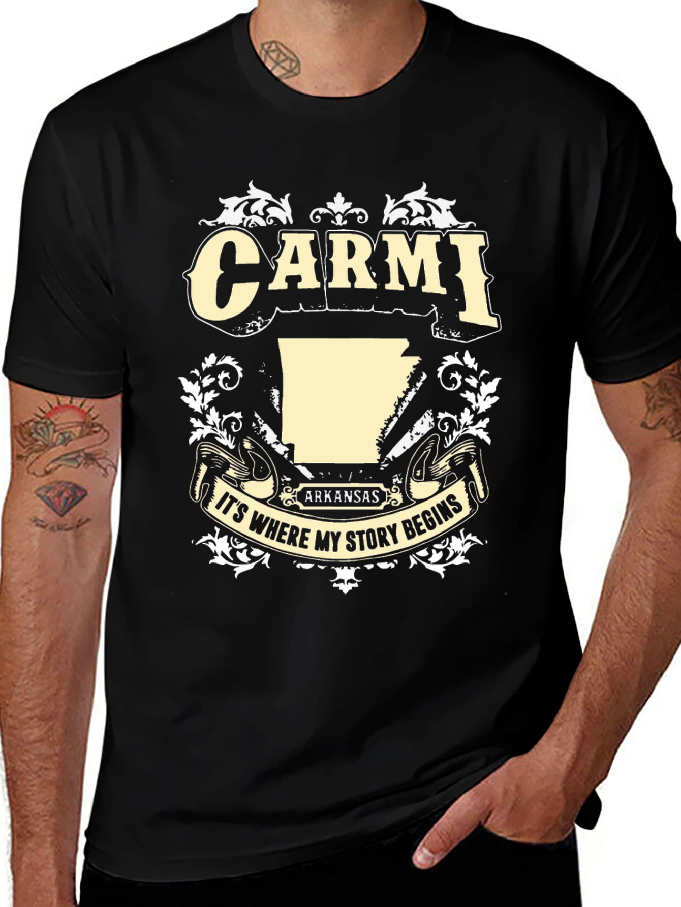 Variant 10 of CARMI Arkansas Souvenir T-Shirt