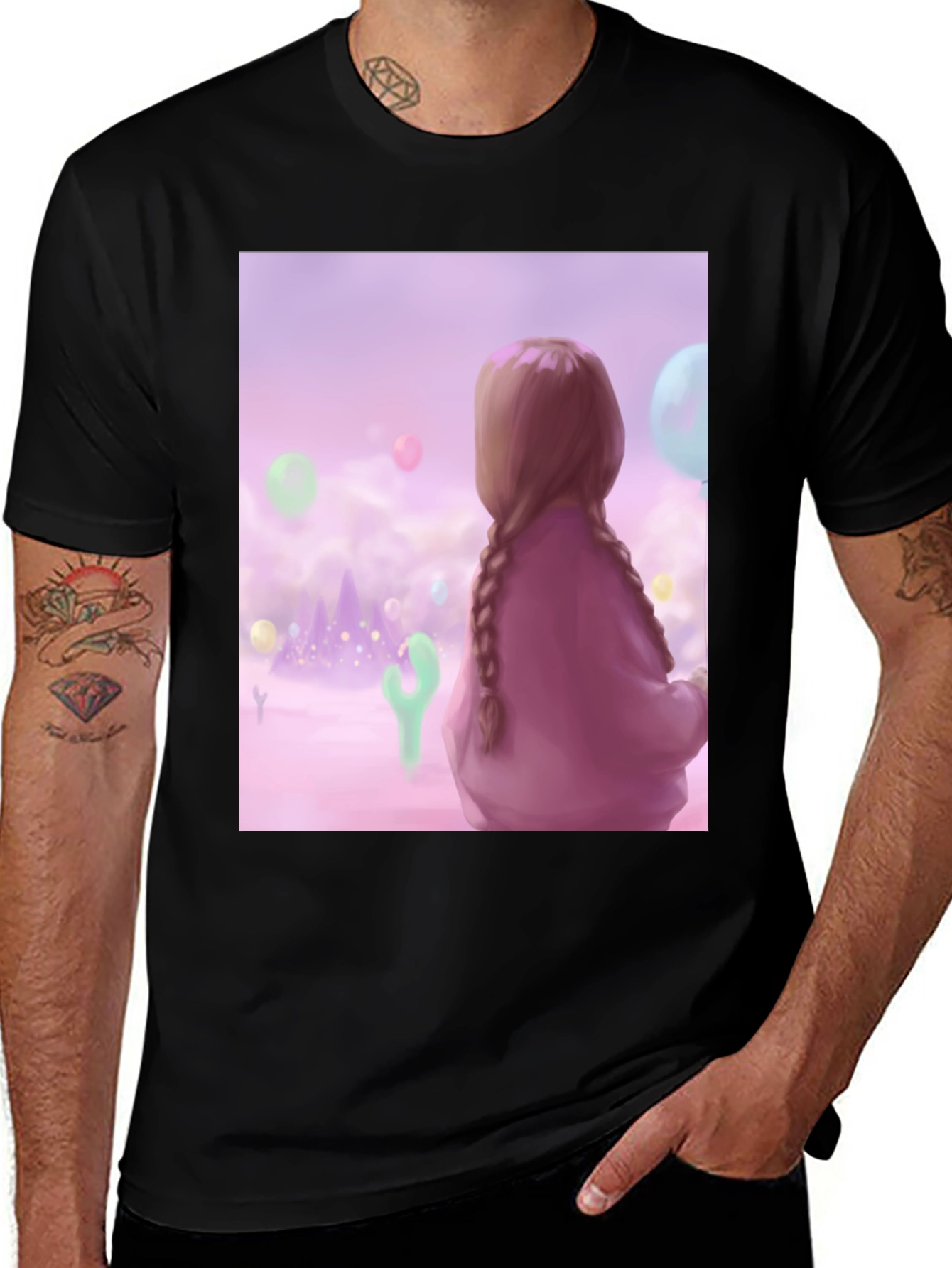 Variant 20 of Pastel Dreams T-Shirt - Unique Graphic Tee