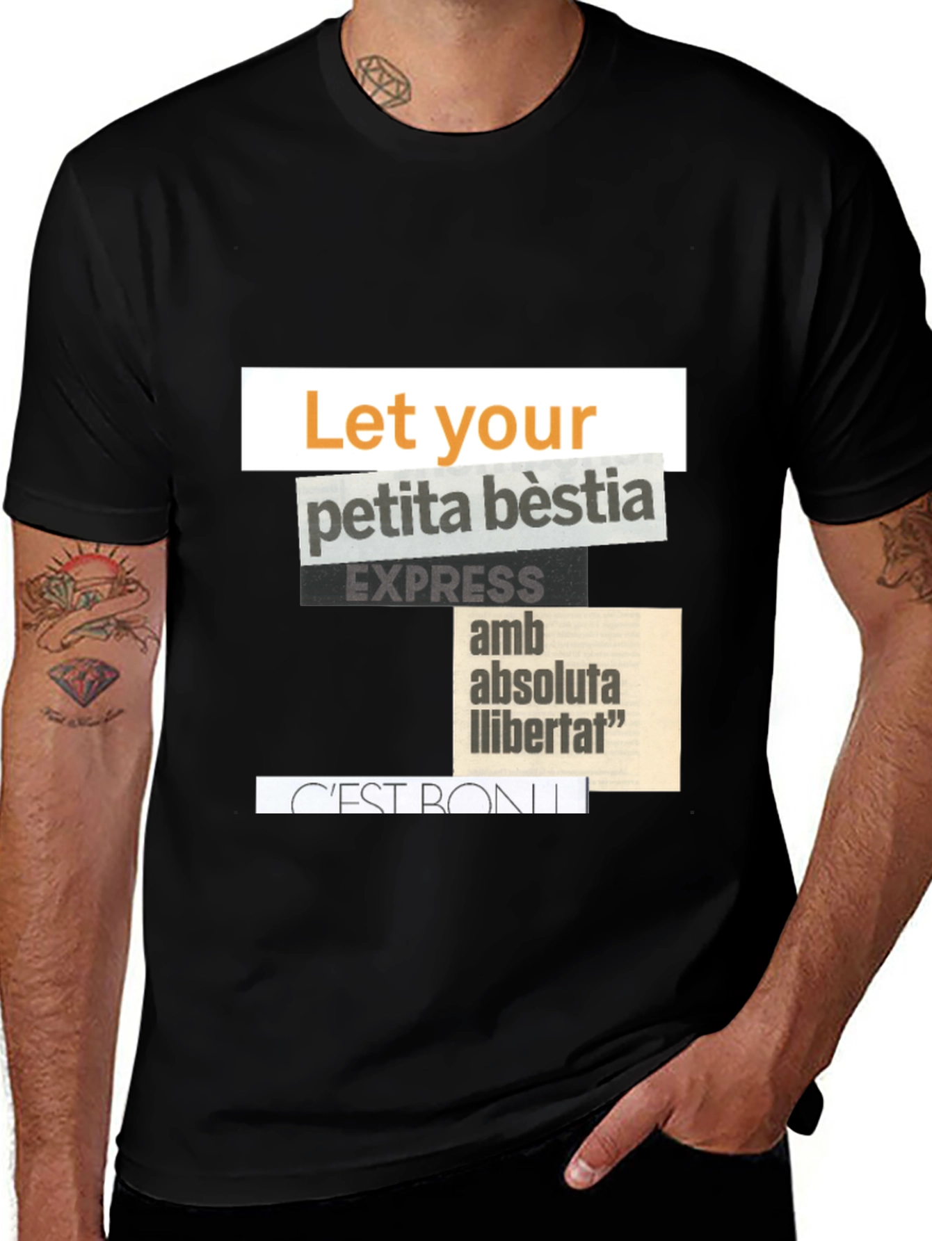 Variant 23 of Graphic Print T-Shirt - Let Your Petita Bestia