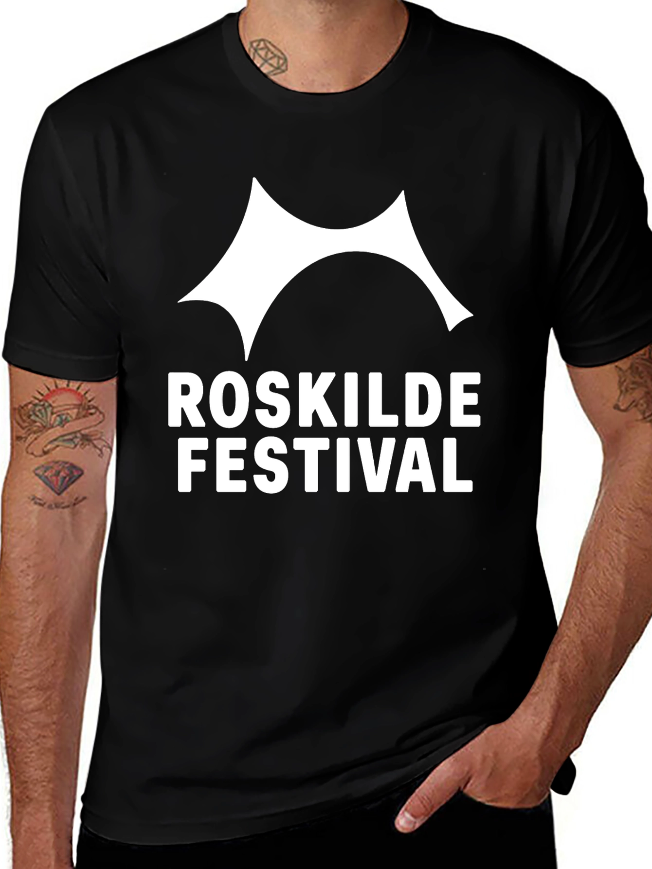 Roskilde Festival Black T-Shirt