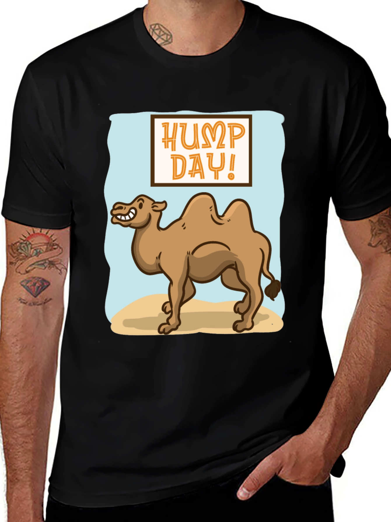 Hump Day Camel T-Shirt - Funny Wednesday Tee