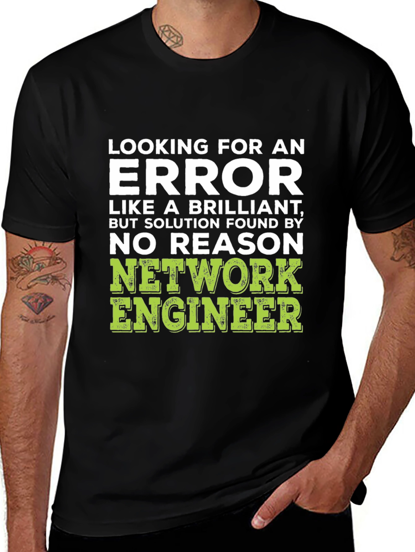 Variant 11 of Network Engineer Humor T-Shirt