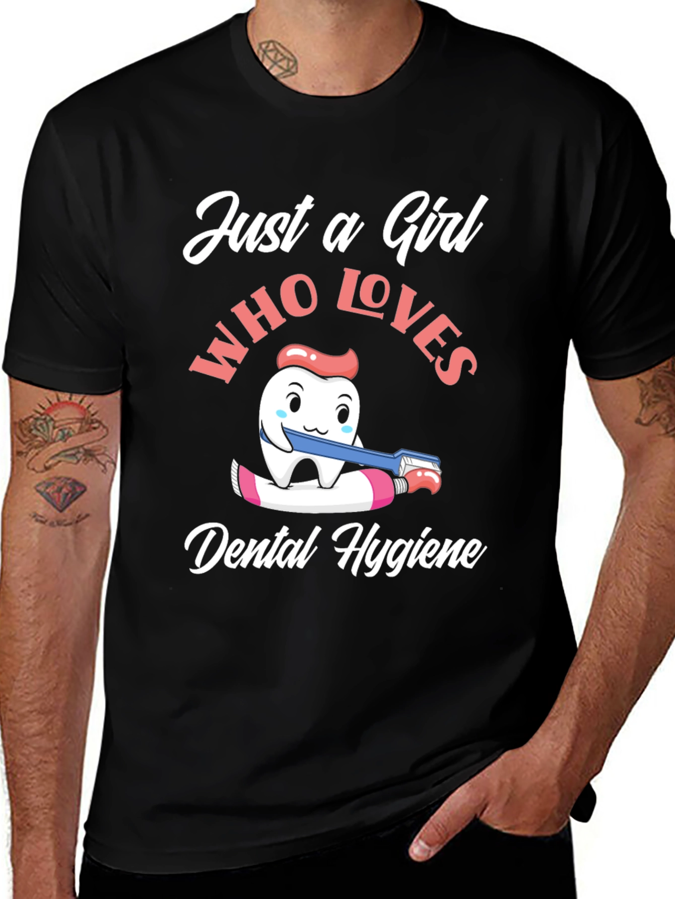 Variant 21 of Dental Hygiene Lover T-Shirt