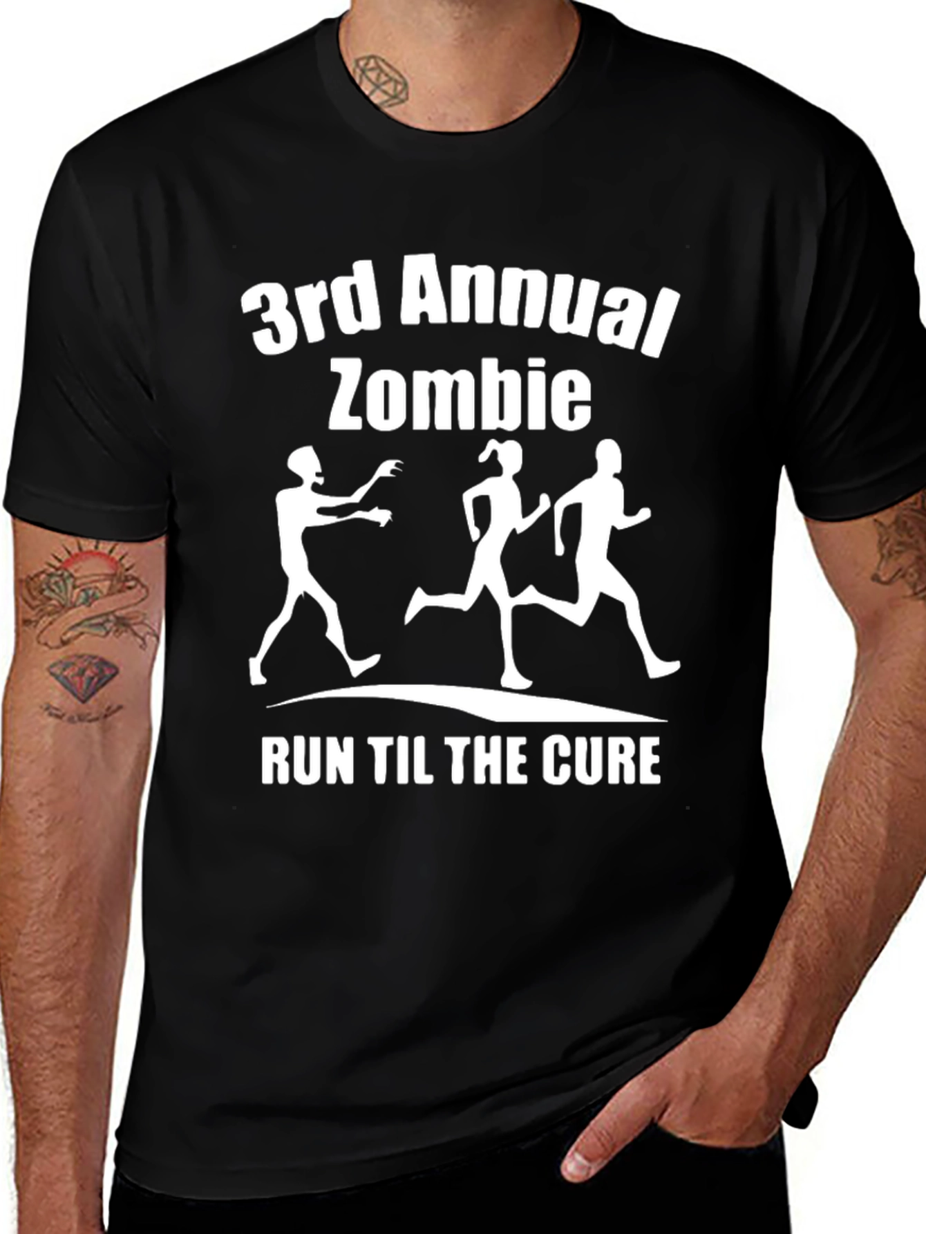 Variant 24 of 3rd Annual Zombie Run T-Shirt