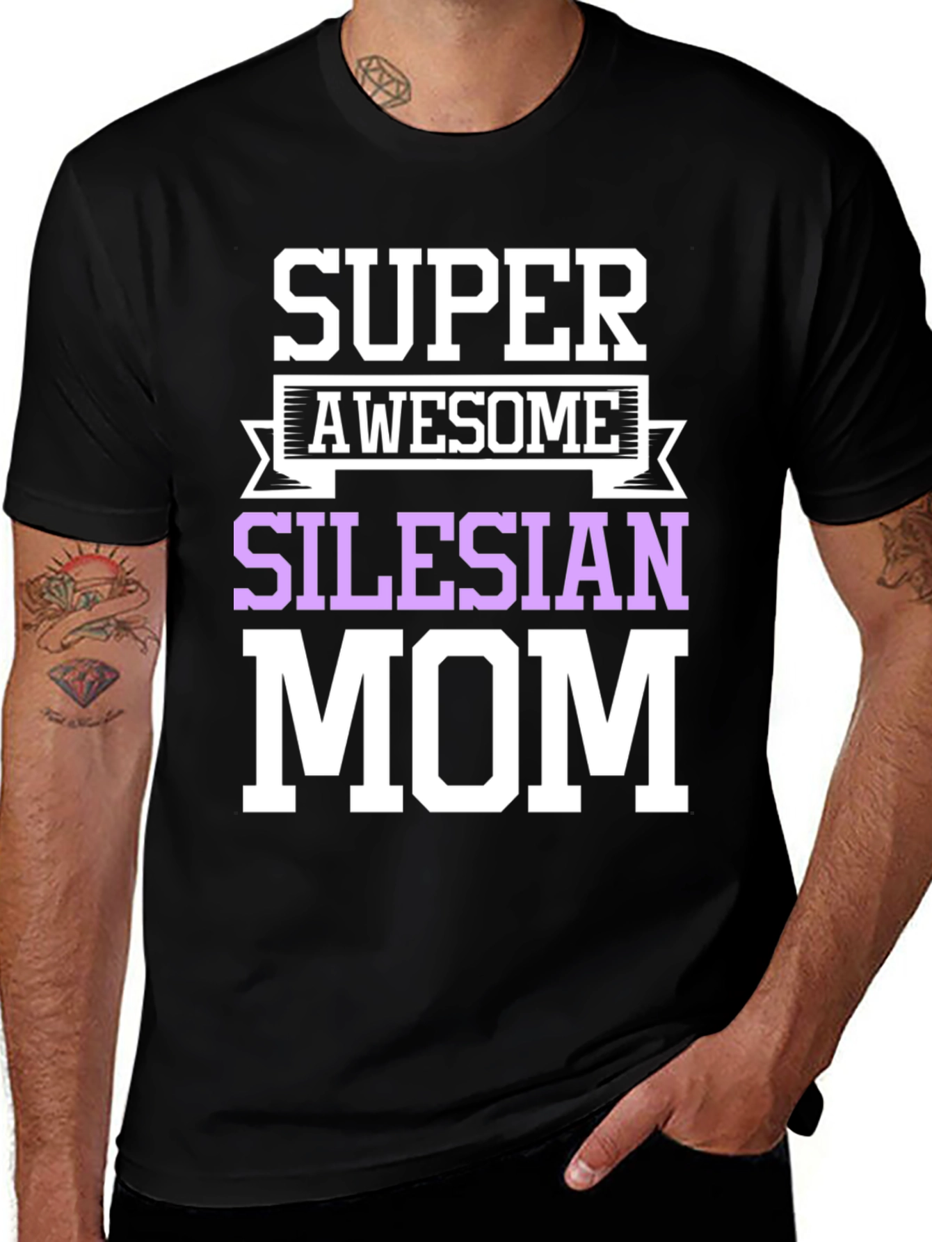 Super Awesome Silesian Mom T-Shirt