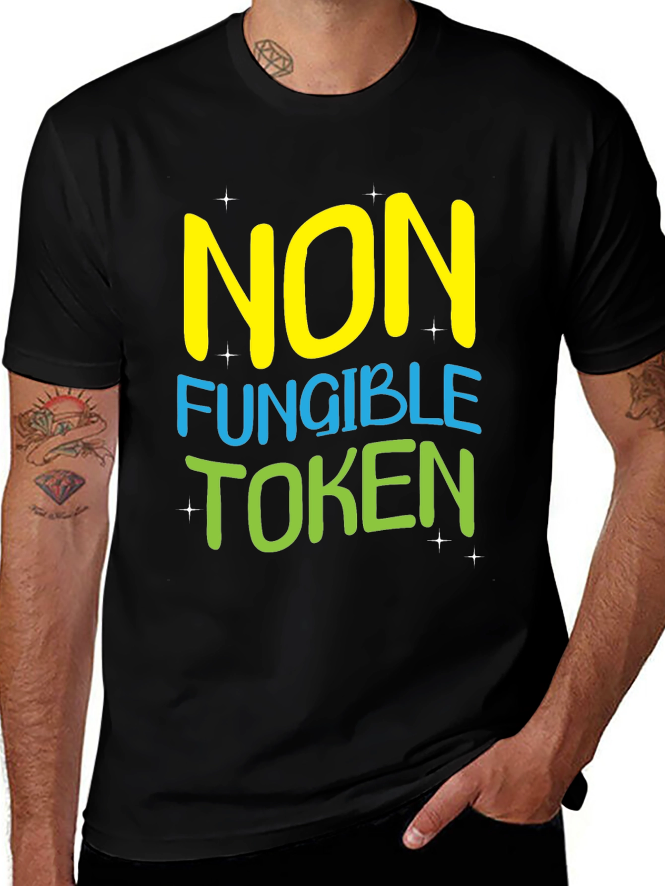 Non Fungible Token Graphic Tee