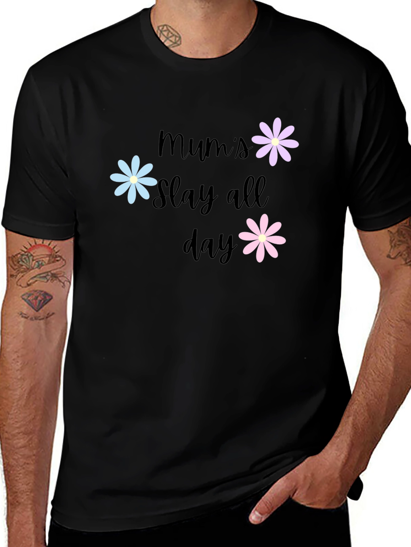 Variant 24 of Mum's Slay All Day Graphic Tee