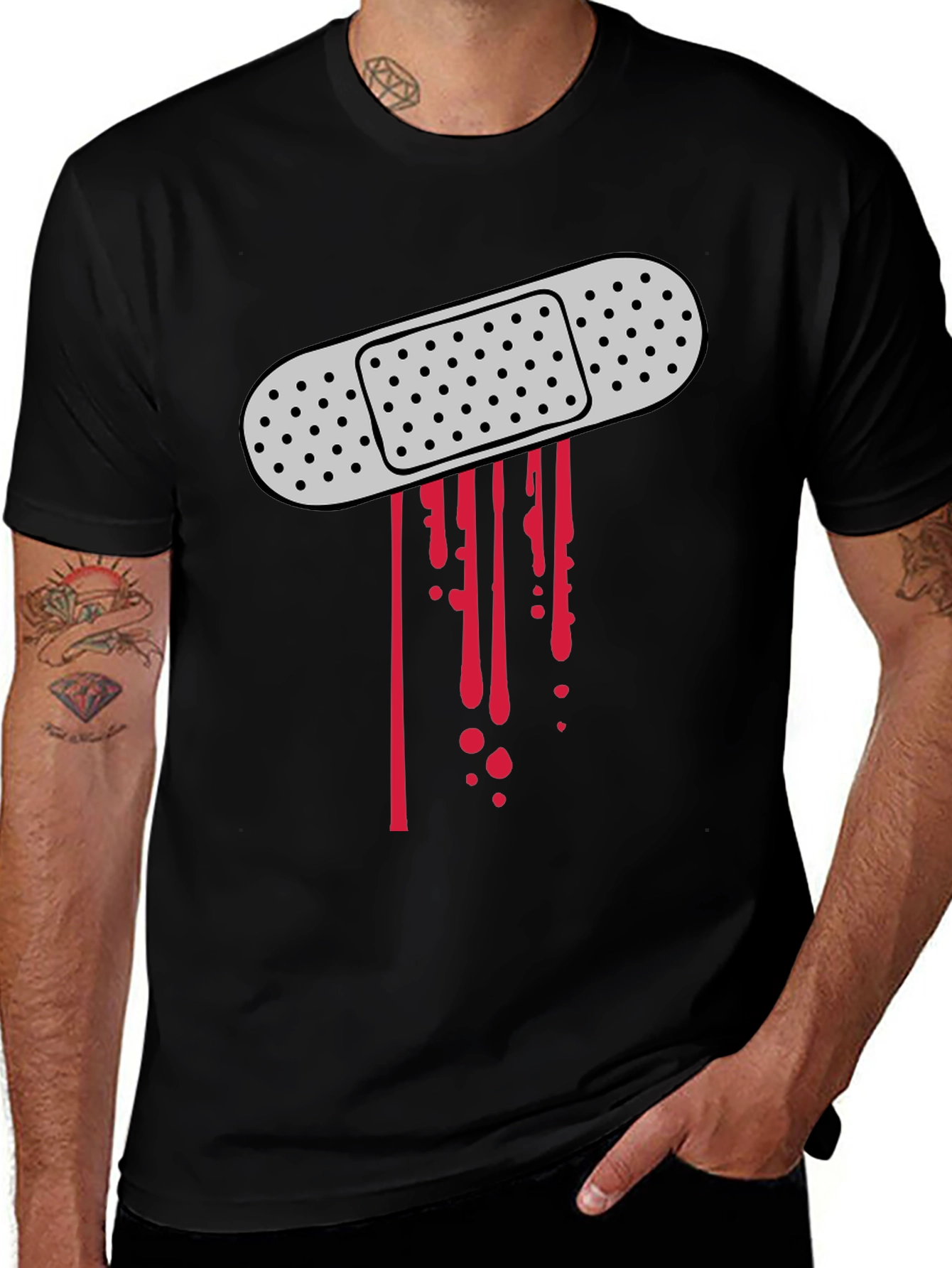 Variant 24 of Bandage Bloody Graphic T-Shirt