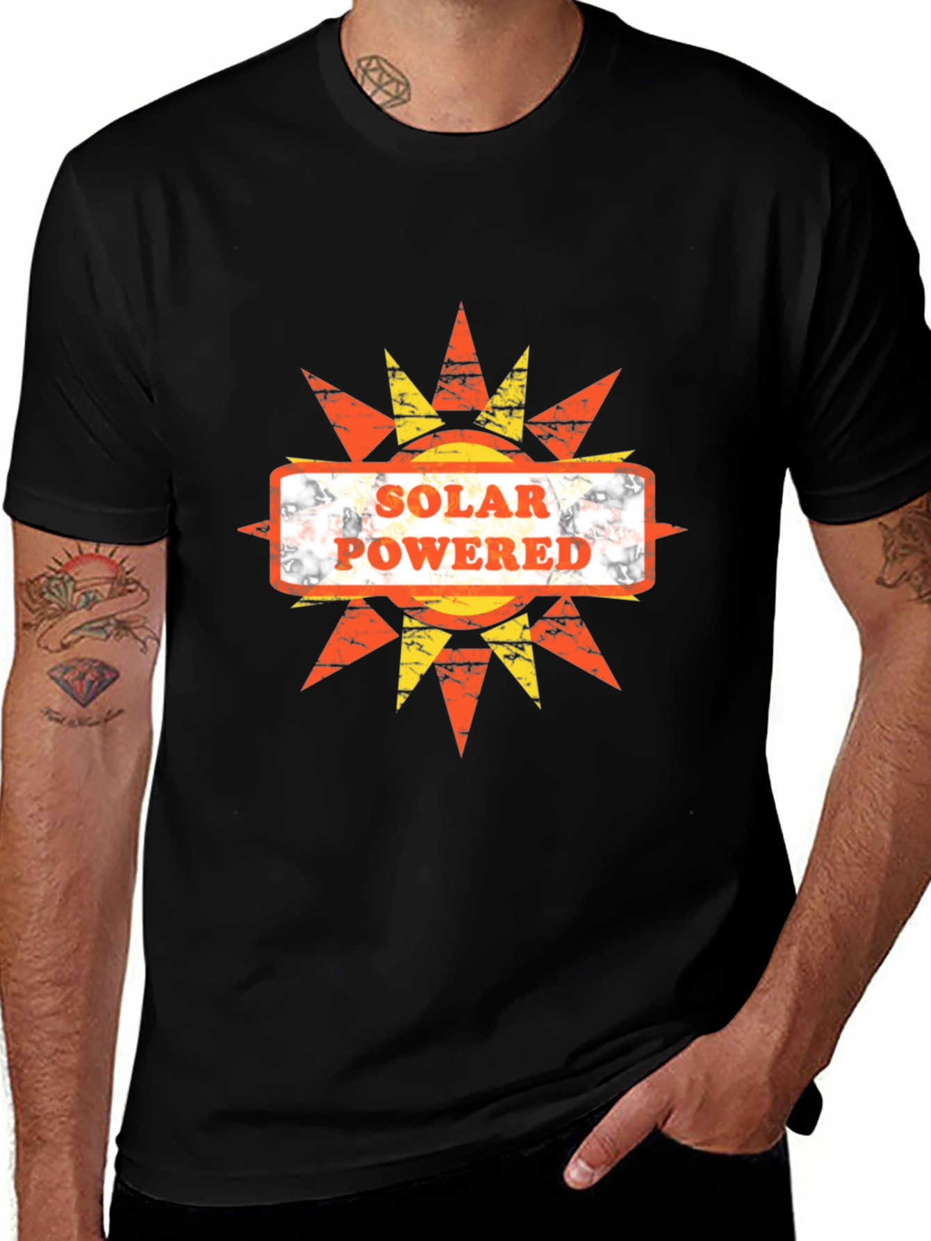 Solar Powered Graphic Tee - Sustainable Style