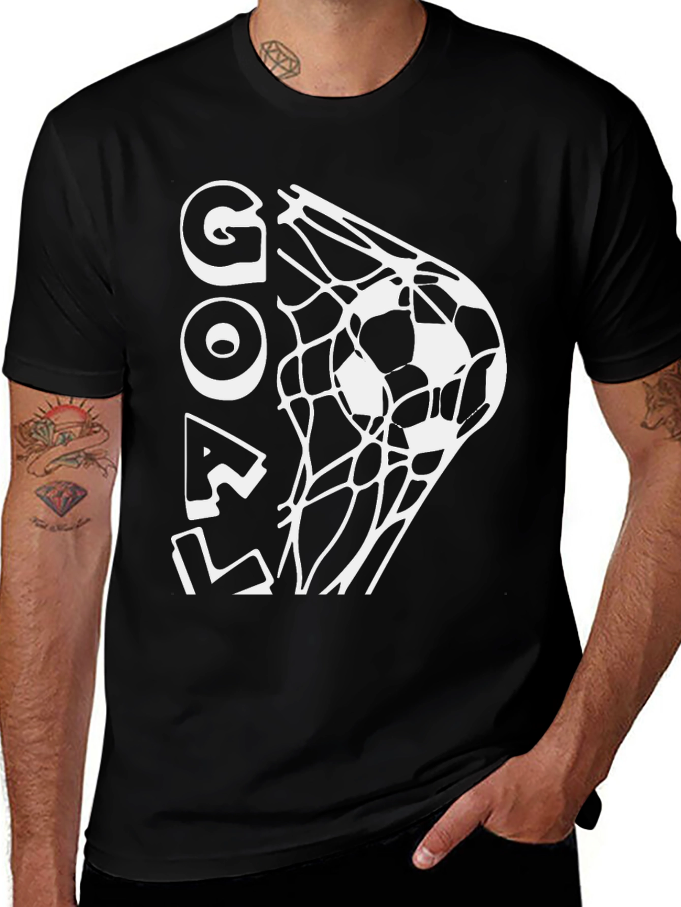 Goal T-Shirt - Soccer Ball in Net