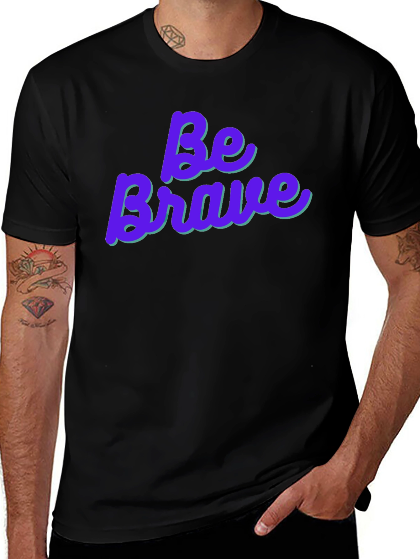 Variant 15 of Be Brave Graphic Tee