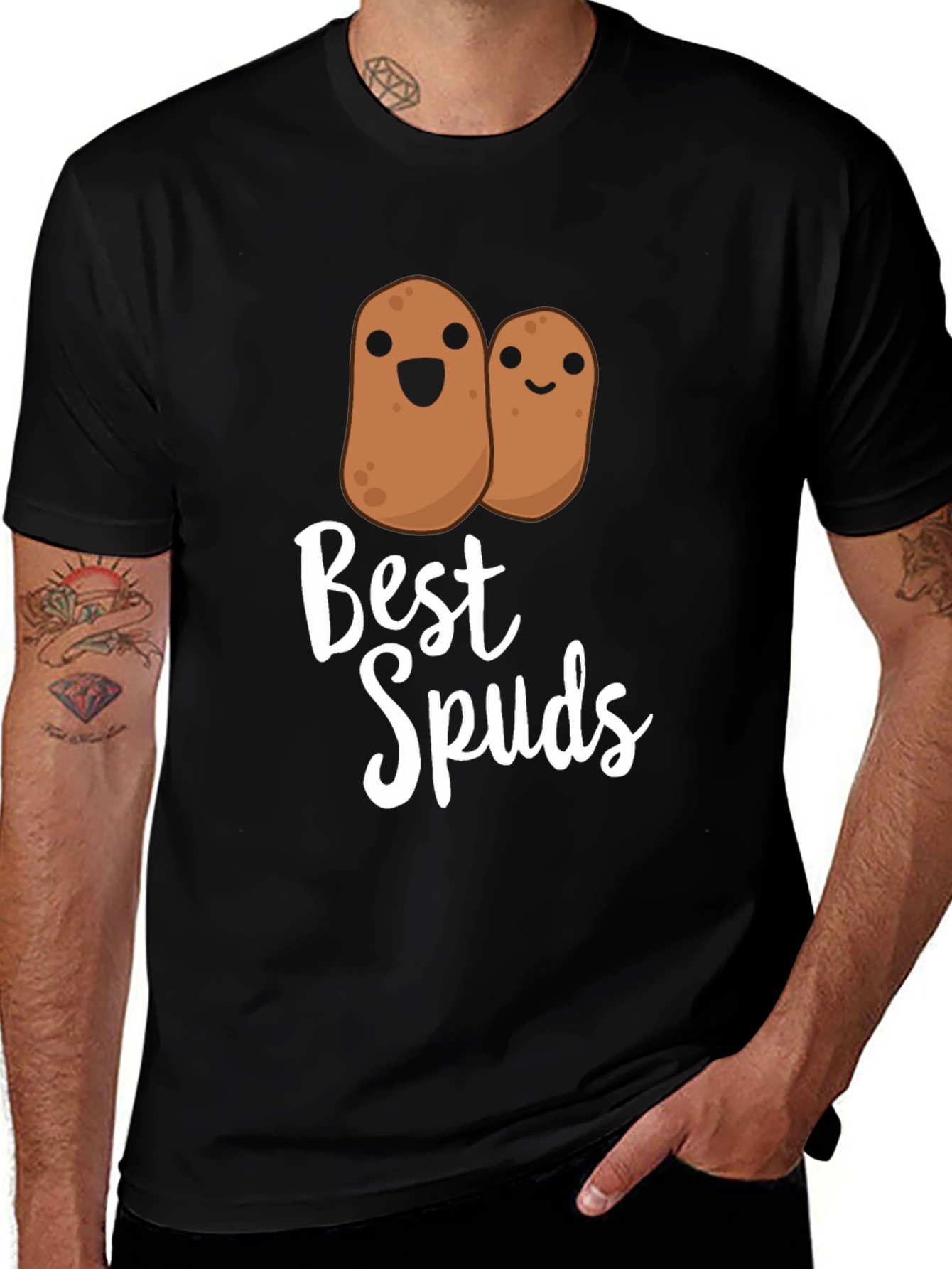 Variant 14 of Best Spuds T-Shirt Funny Potato Tee