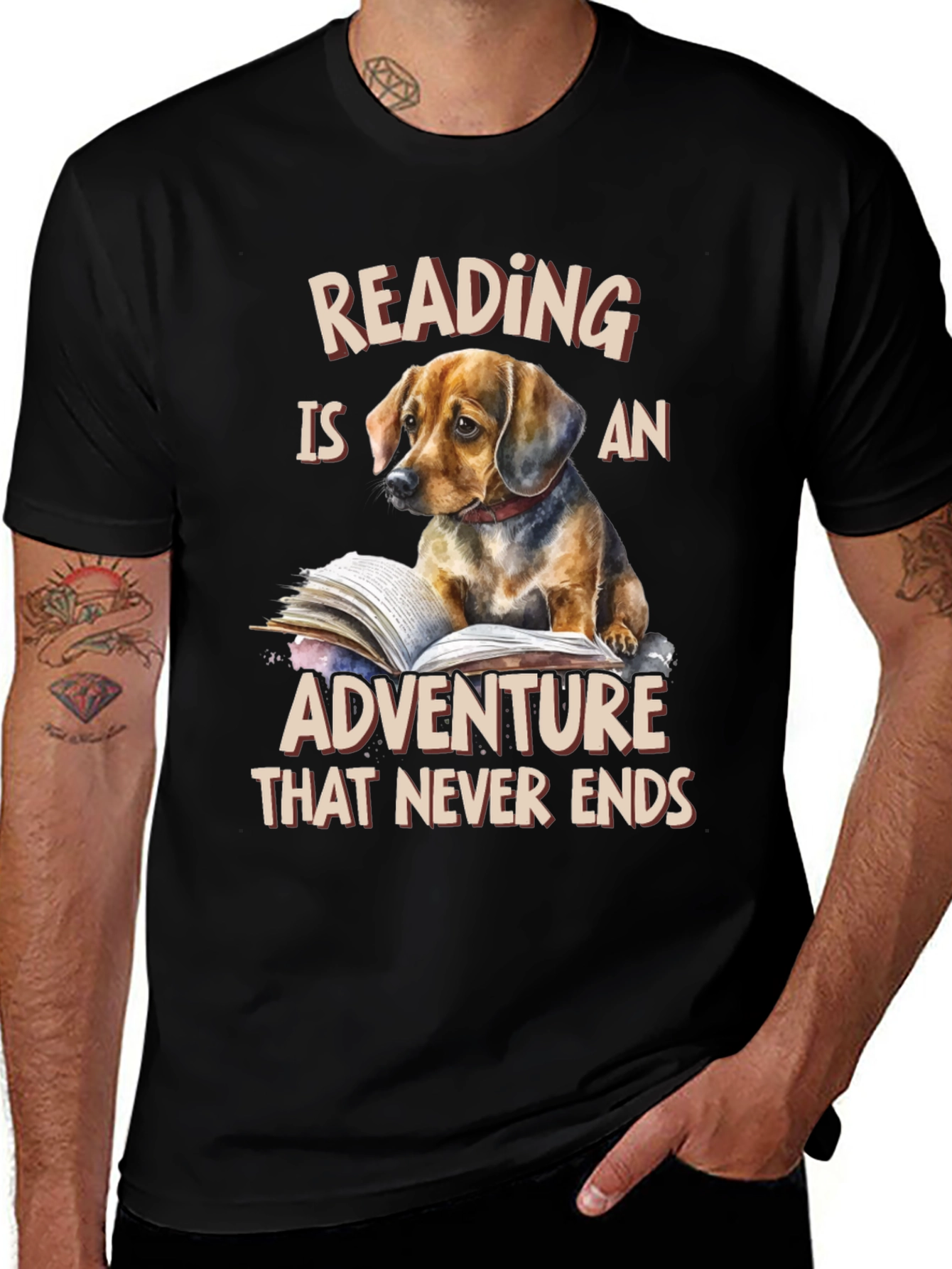 Variant 15 of Reading is an Adventure T-Shirt