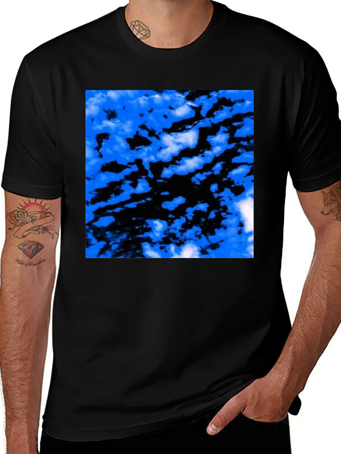 Variant 24 of Abstract Cloud T-Shirt