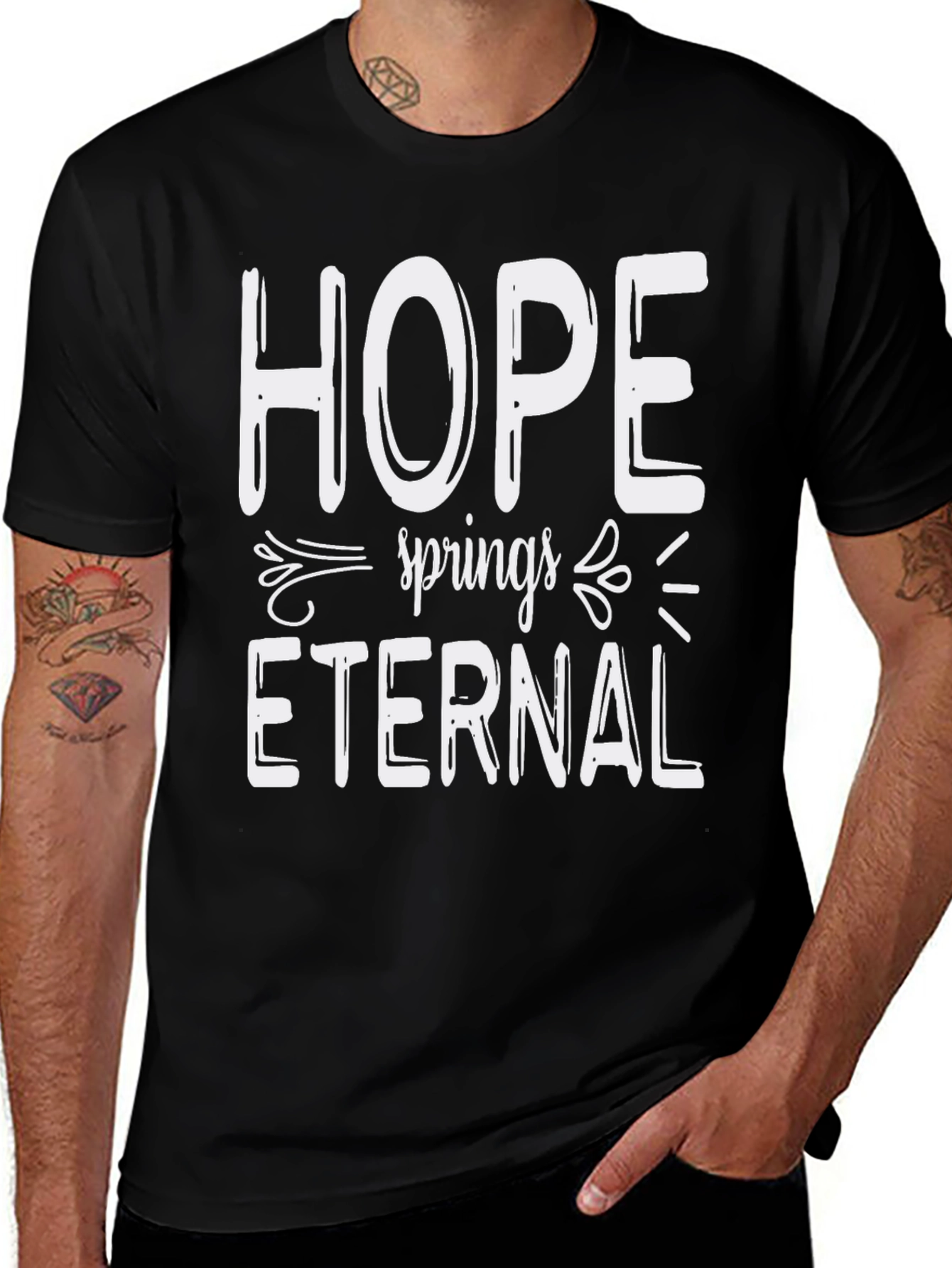 Variant 2 of Hope Springs Eternal Graphic Tee