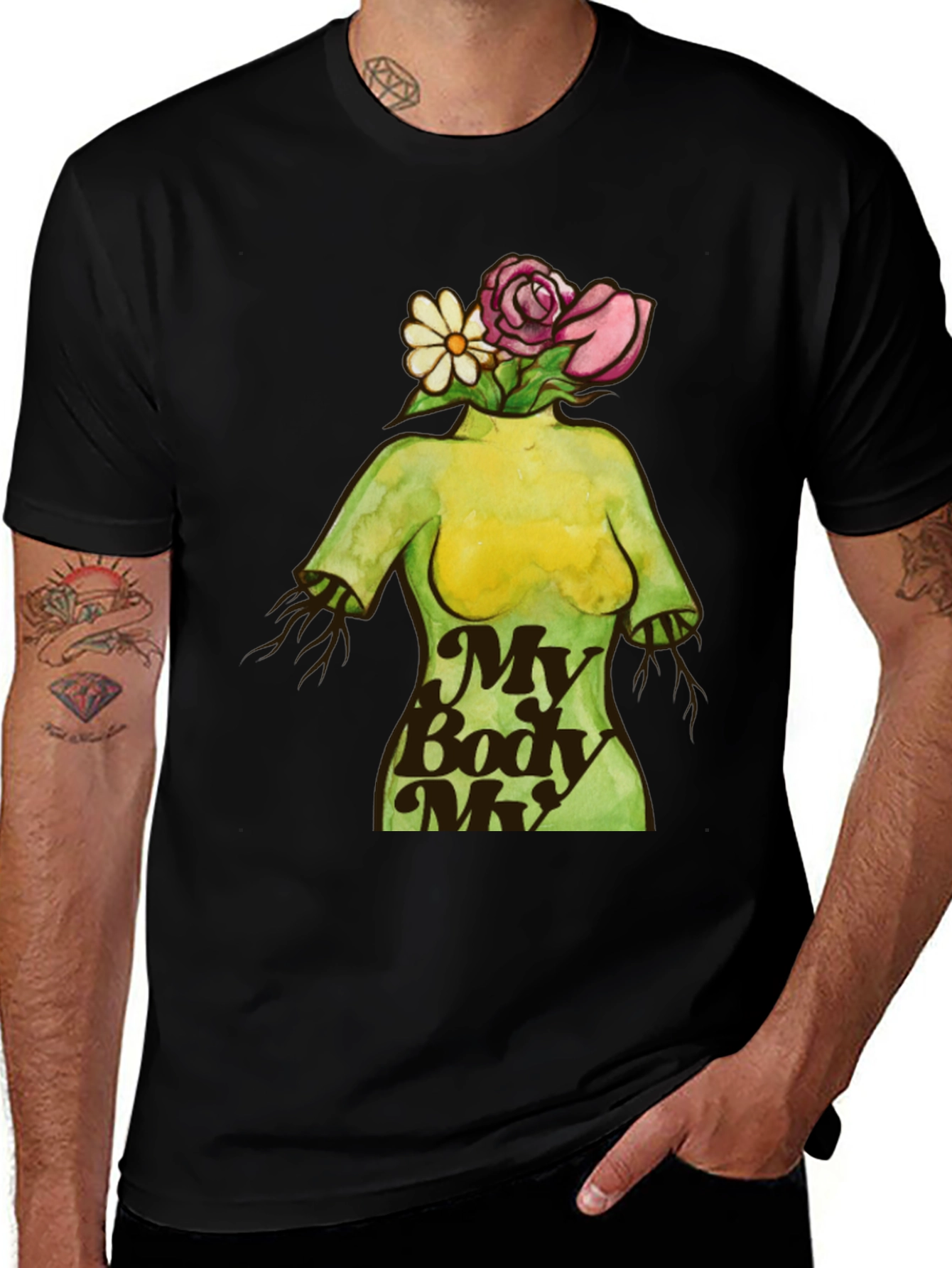 Variant 9 of My Body My Choice Graphic Tee