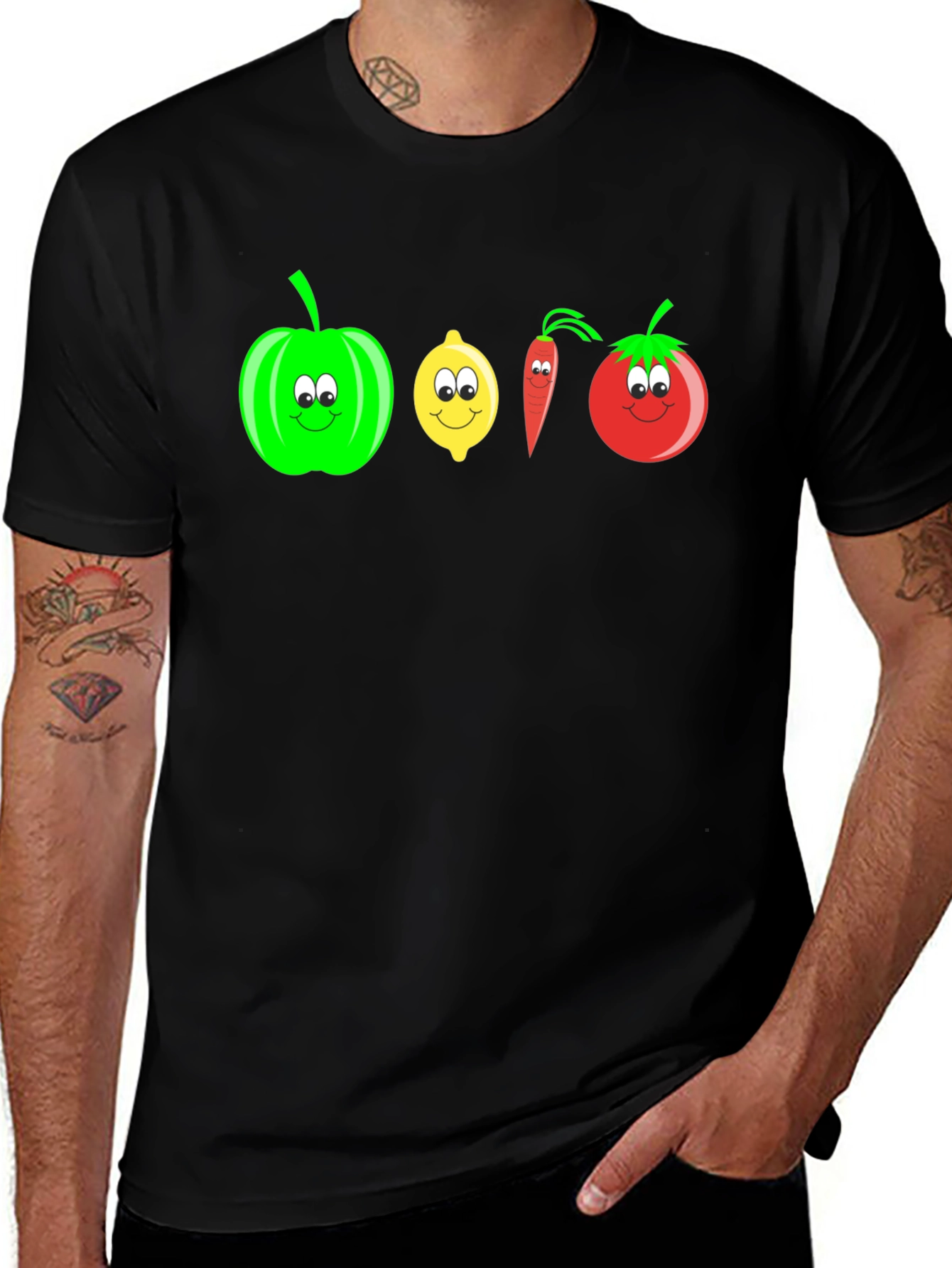 Variant 30 of Funny Fruit and Vegetable T-Shirt