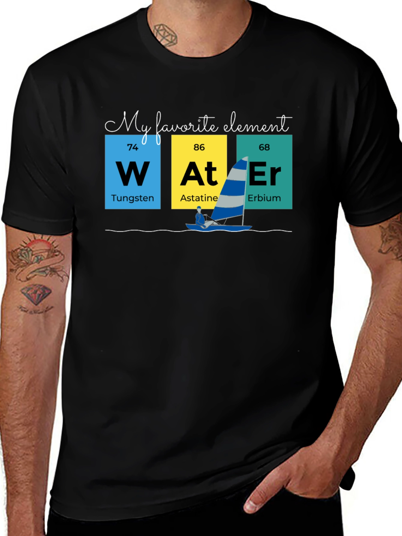 My Favorite Element T-Shirt - Water Science Tee