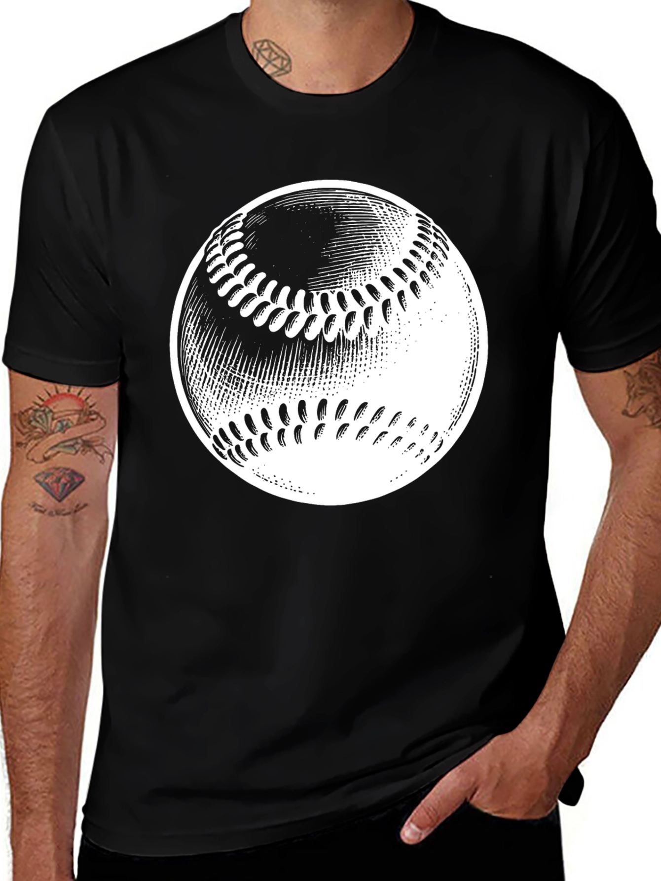 Variant 25 of Baseball Graphic Tee - Classic Sport T-Shirt