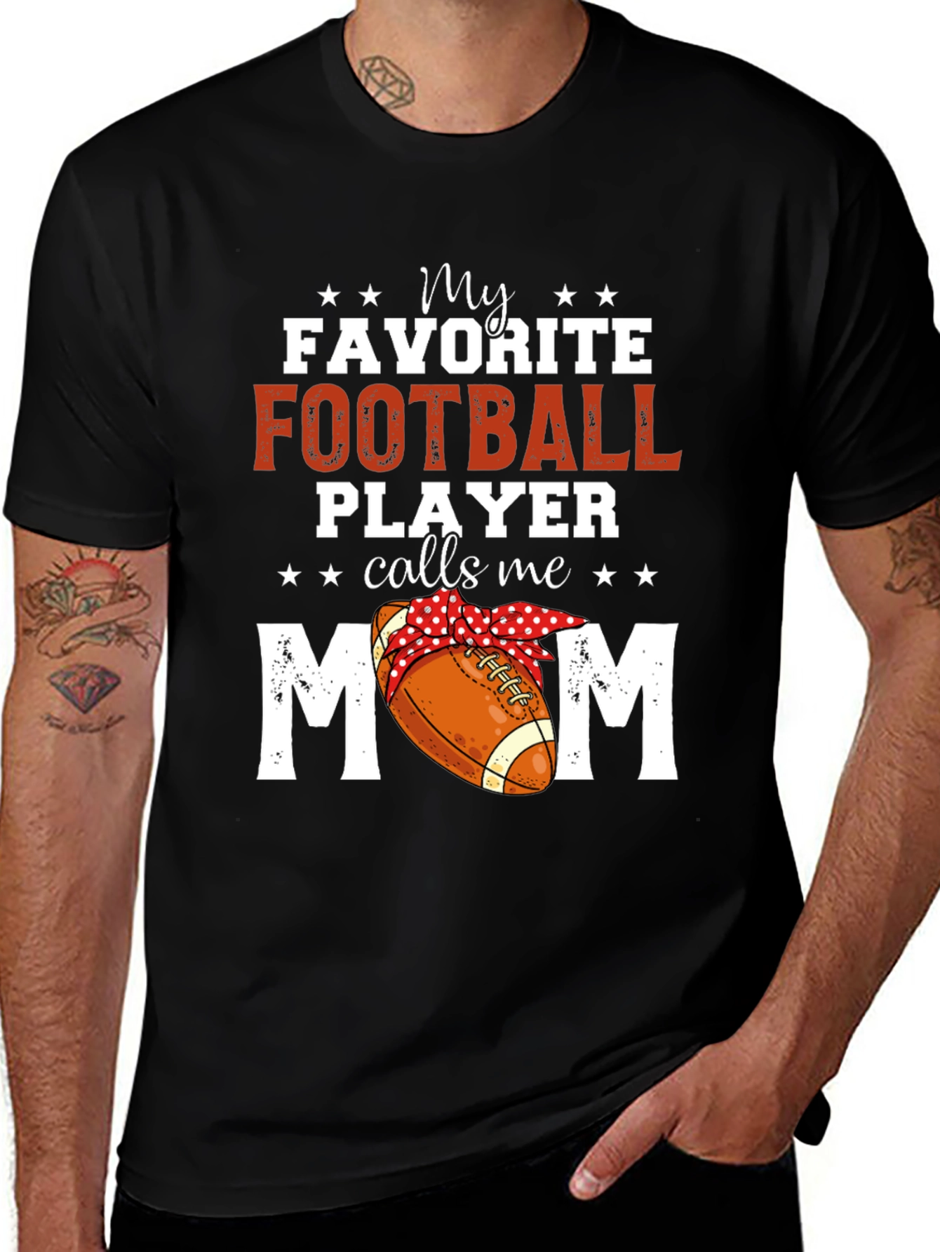 My Favorite Football Player Calls Me Mom T-Shirt