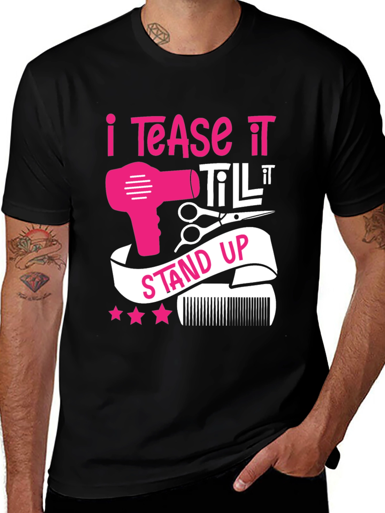 Variant 11 of I Tease it Til it Stand Up T-Shirt
