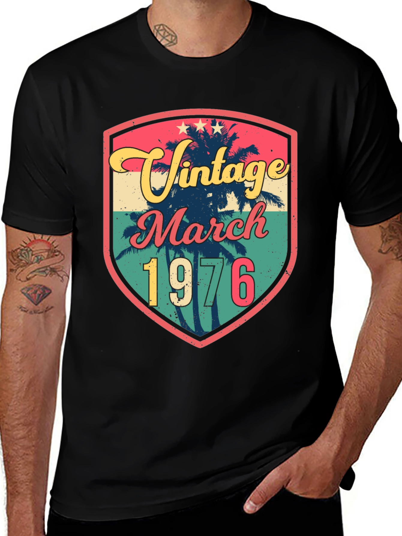 Variant 5 of Vintage March 1976 T-Shirt