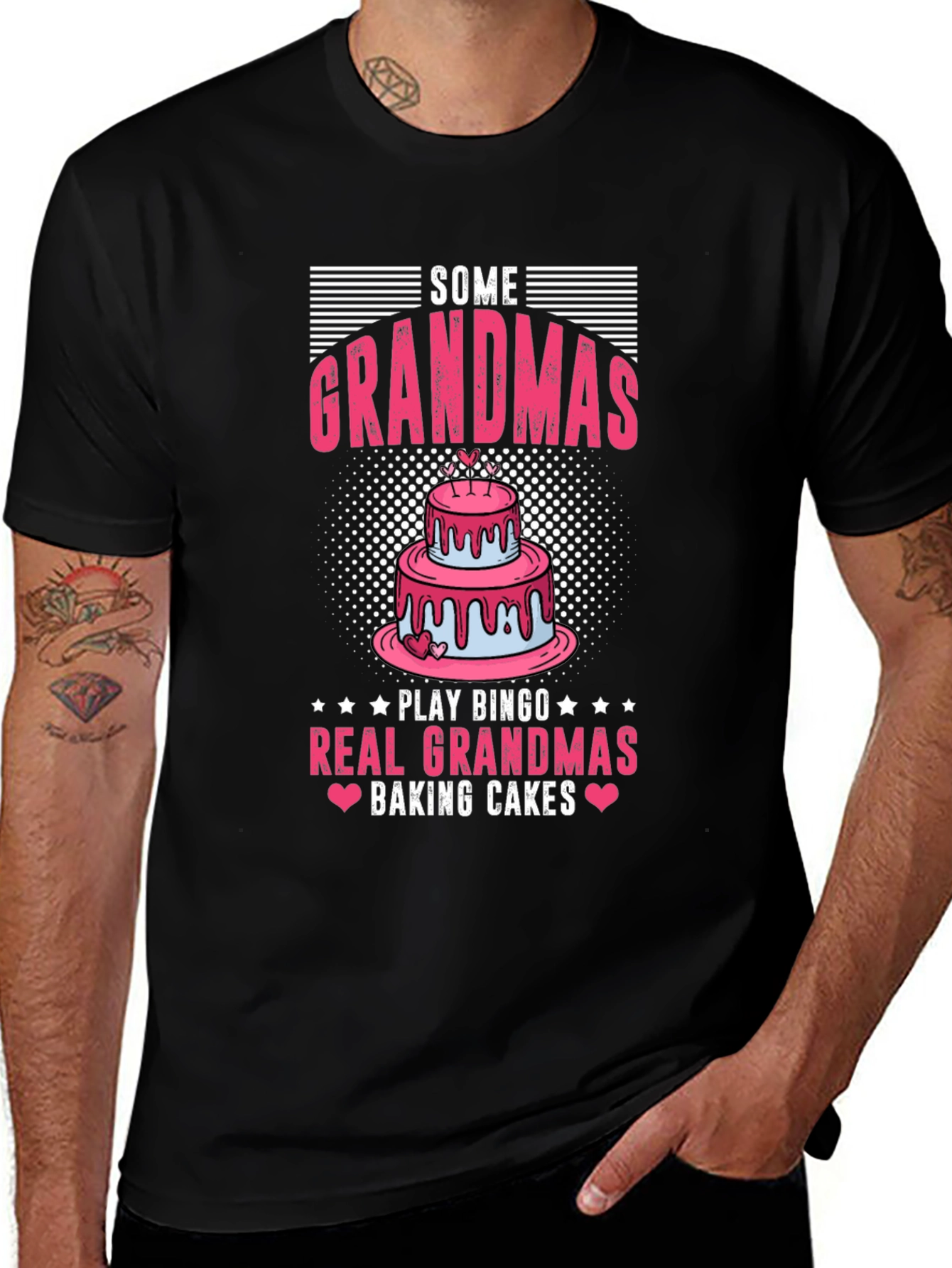 Variant 22 of Grandma Baking Cake T-Shirt