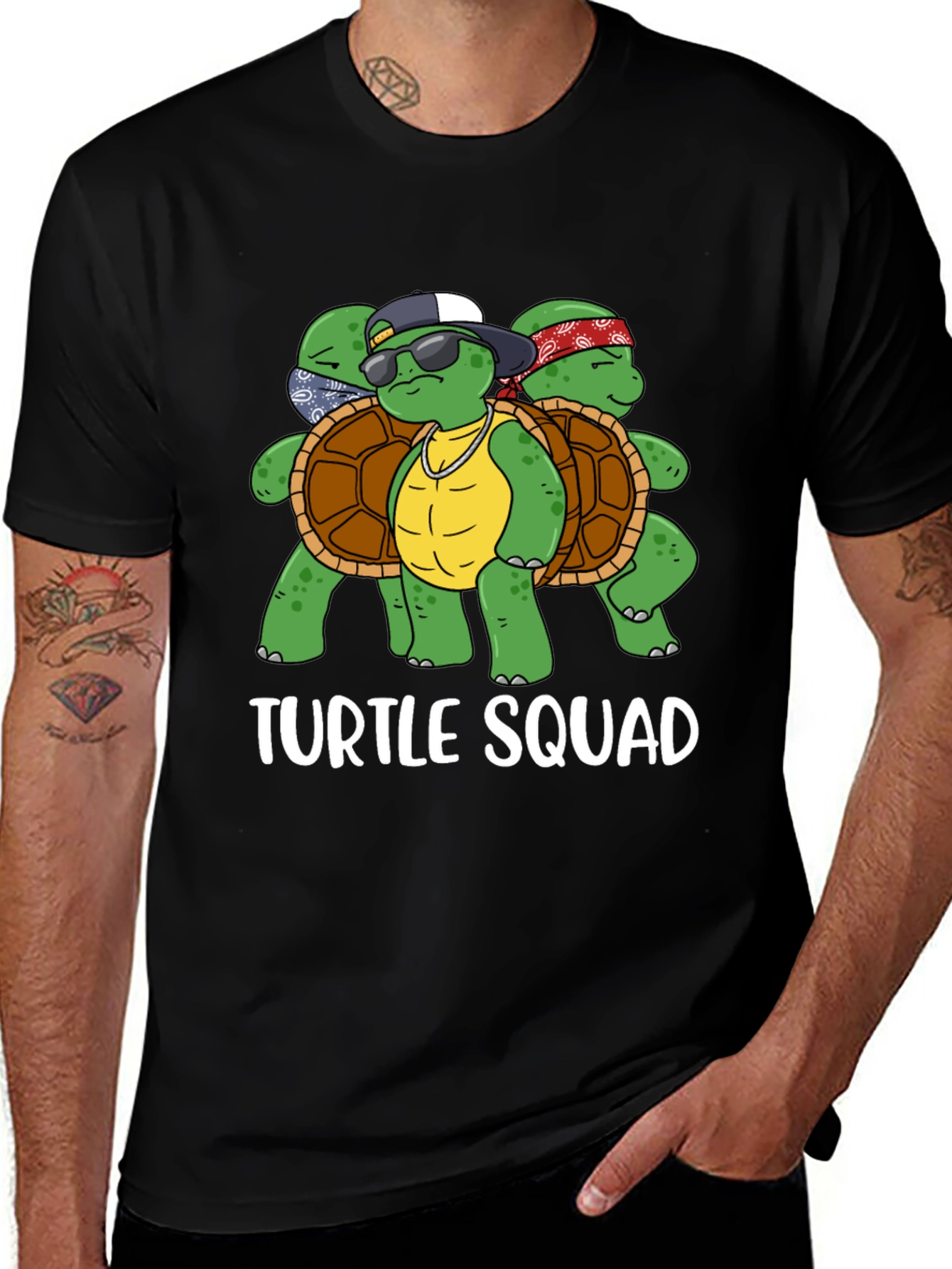 Variant 29 of Turtle Squad Graphic T-Shirt