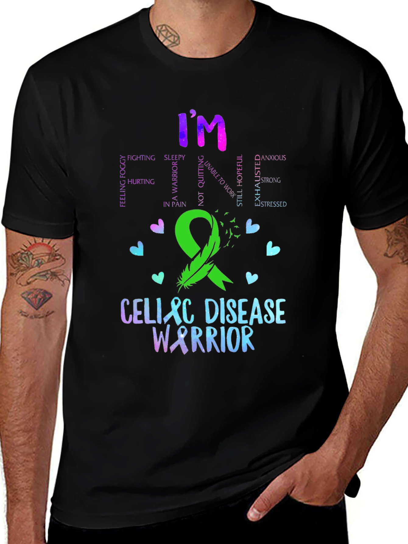 Celiac Disease Warrior T-Shirt - Awareness Support