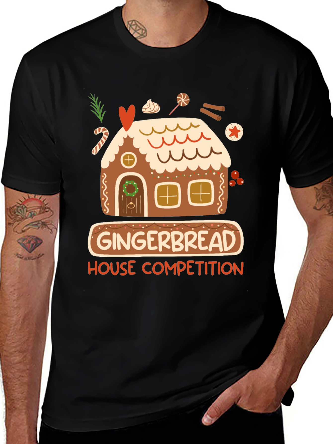 Variant 9 of Gingerbread House Competition T-Shirt