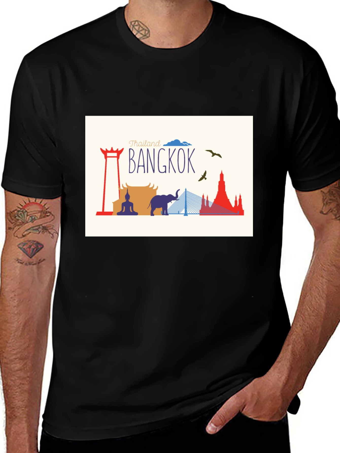 Bangkok Thailand Graphic T-Shirt